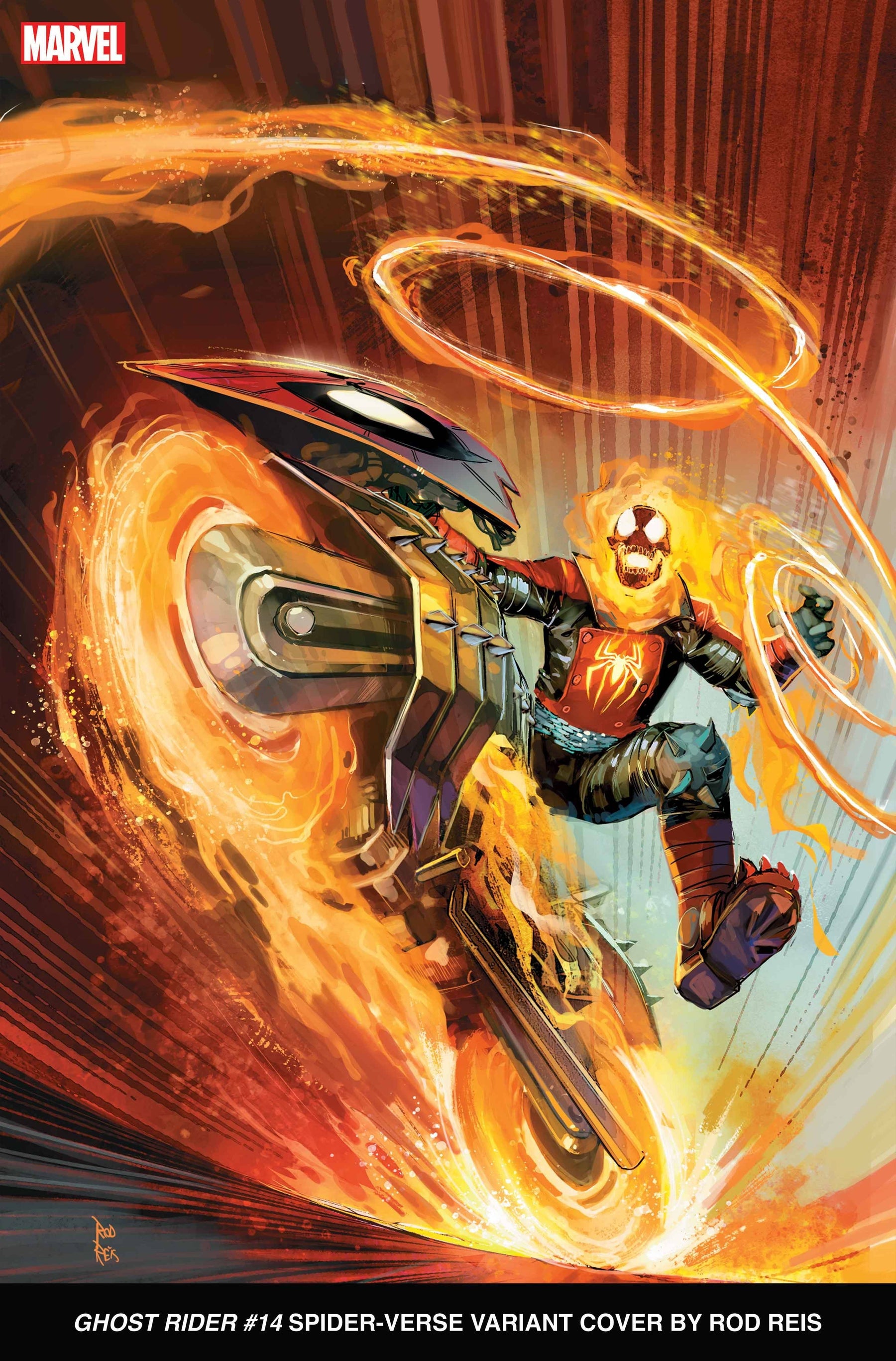 GHOST RIDER #14 REIS SPIDER-VERSE VAR