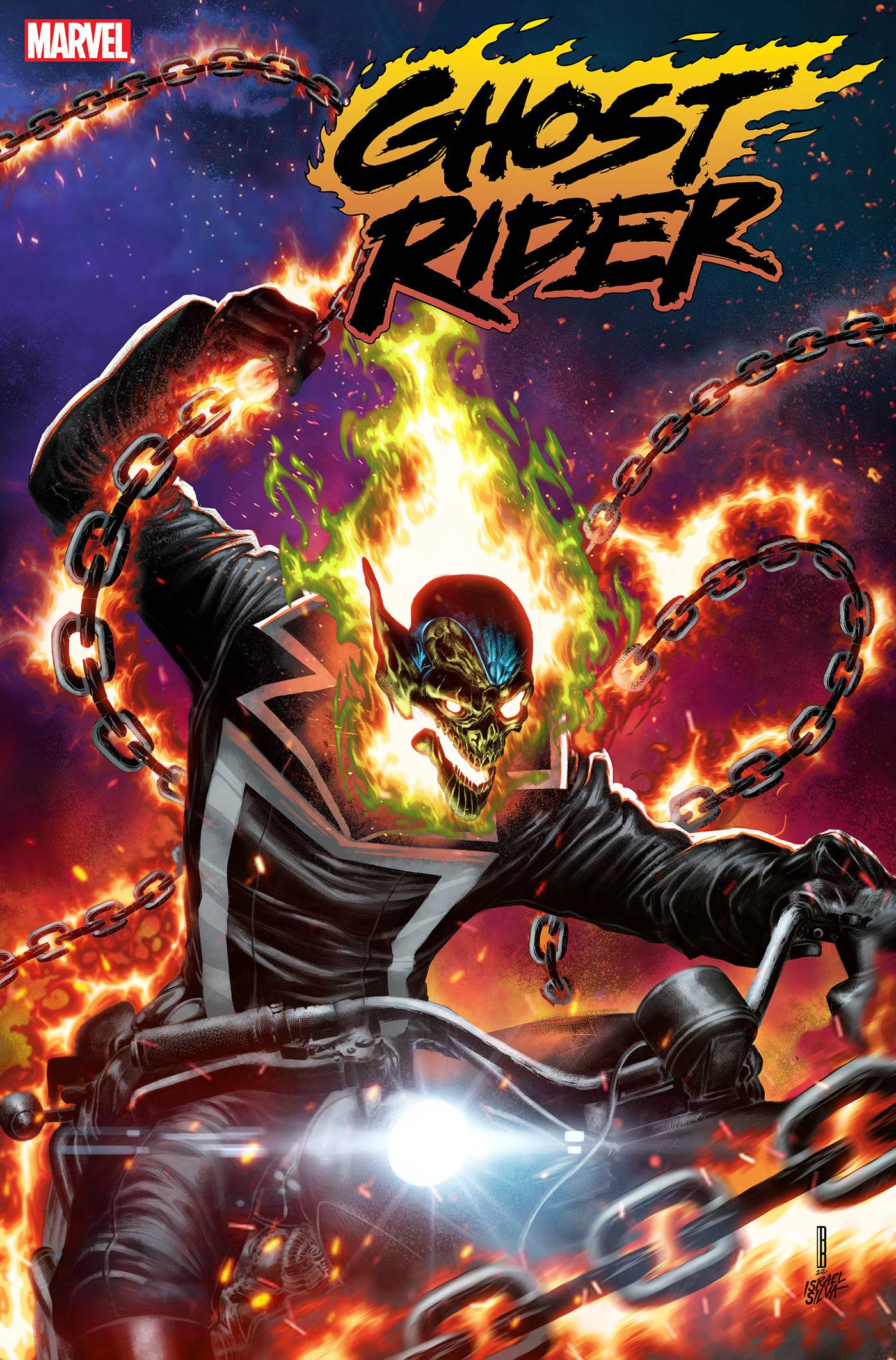 GHOST RIDER #4 BALDEON SKRULL VAR