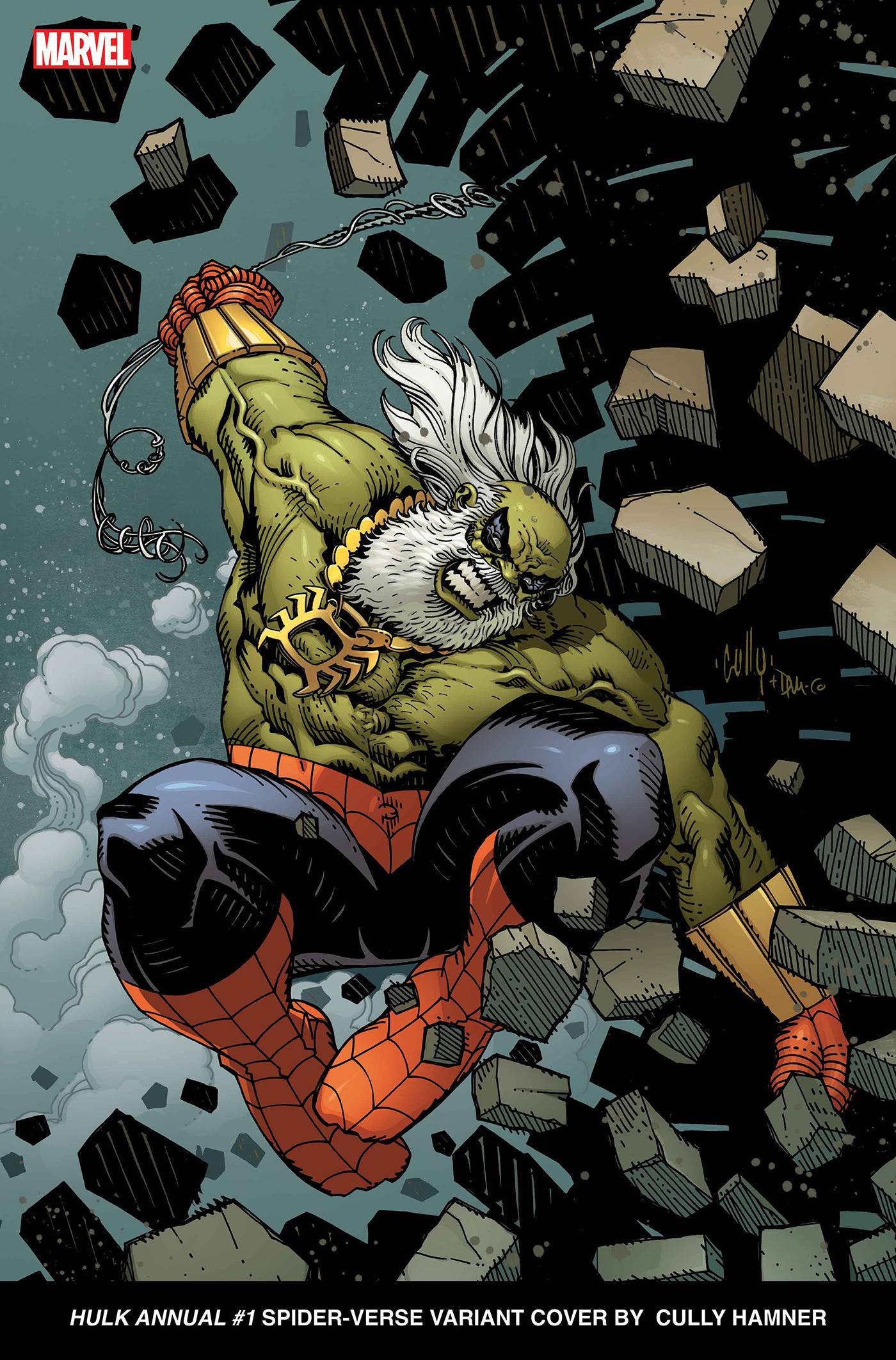 HULK ANNUAL #1 HAMNER SPIDER-VERSE VAR