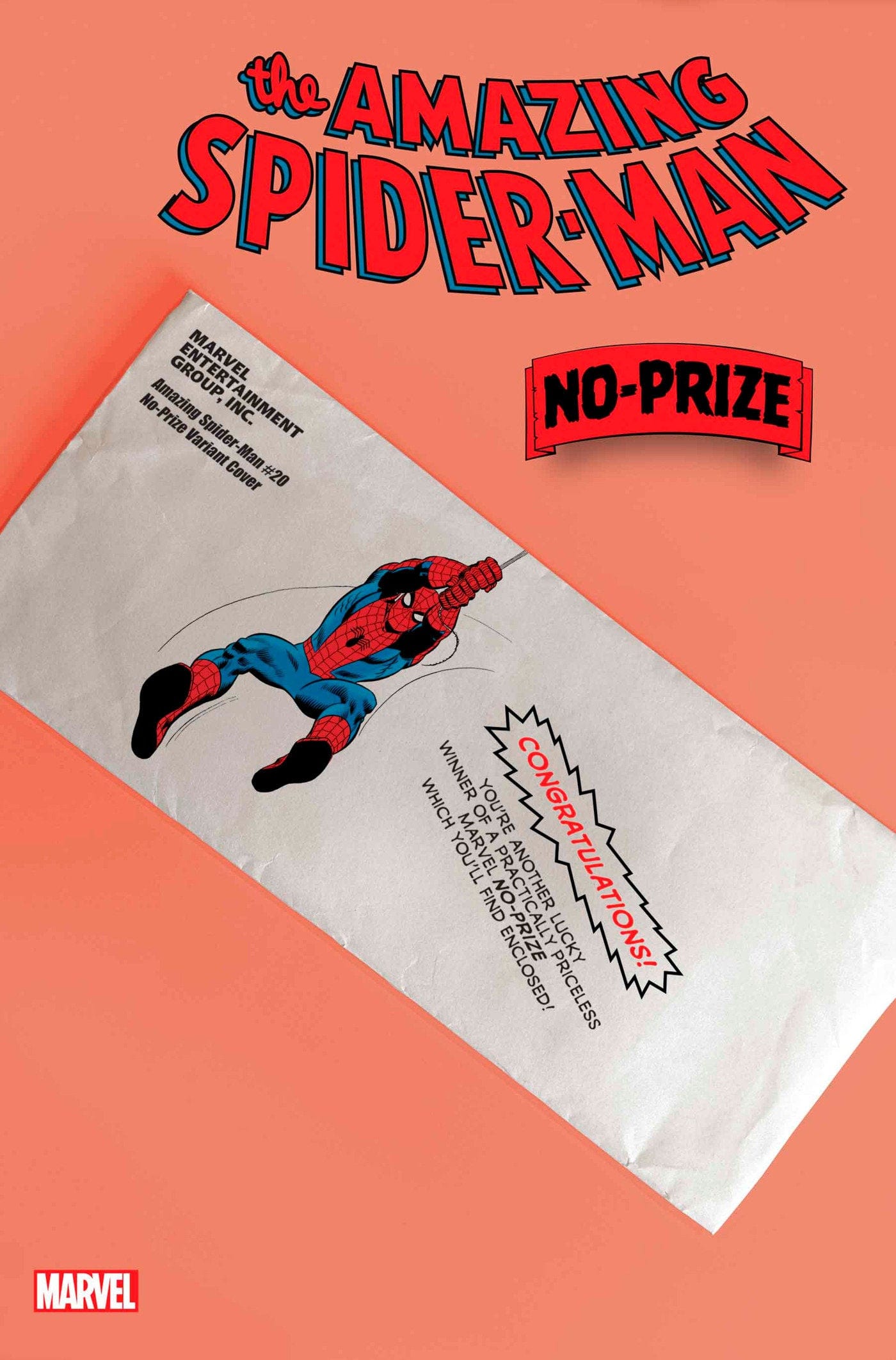 AMAZING SPIDER-MAN #19 NO PRIZE VAR