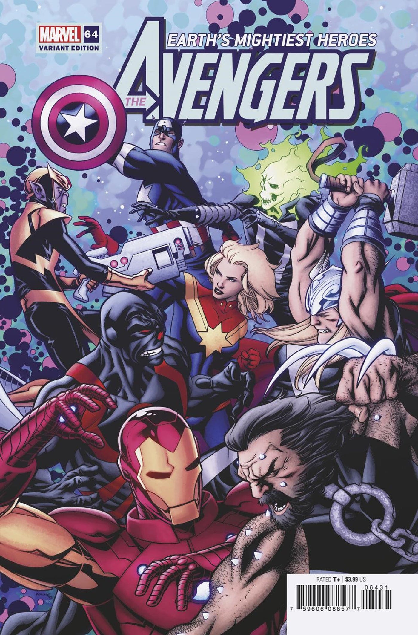 AVENGERS #64 1:25 INCV MCKONE VAR