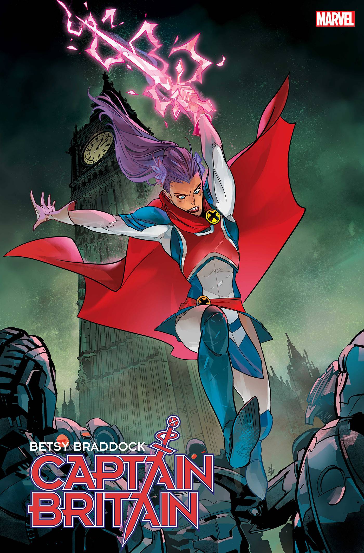 BETSY BRADDOCK CAPTAIN BRITAIN #1 1:25 SCHMIDT VAR