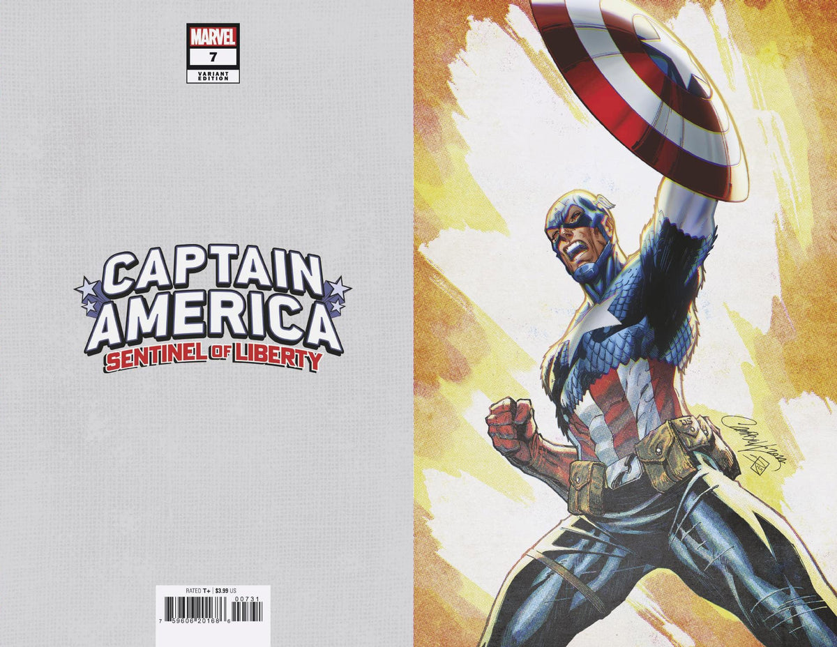 Marvel Comic Books > Incentives CAPTAIN AMERICA SENTINEL OF LIBERTY #7 1:100 INCV JSC VIR 75960620168600731 OCT220916