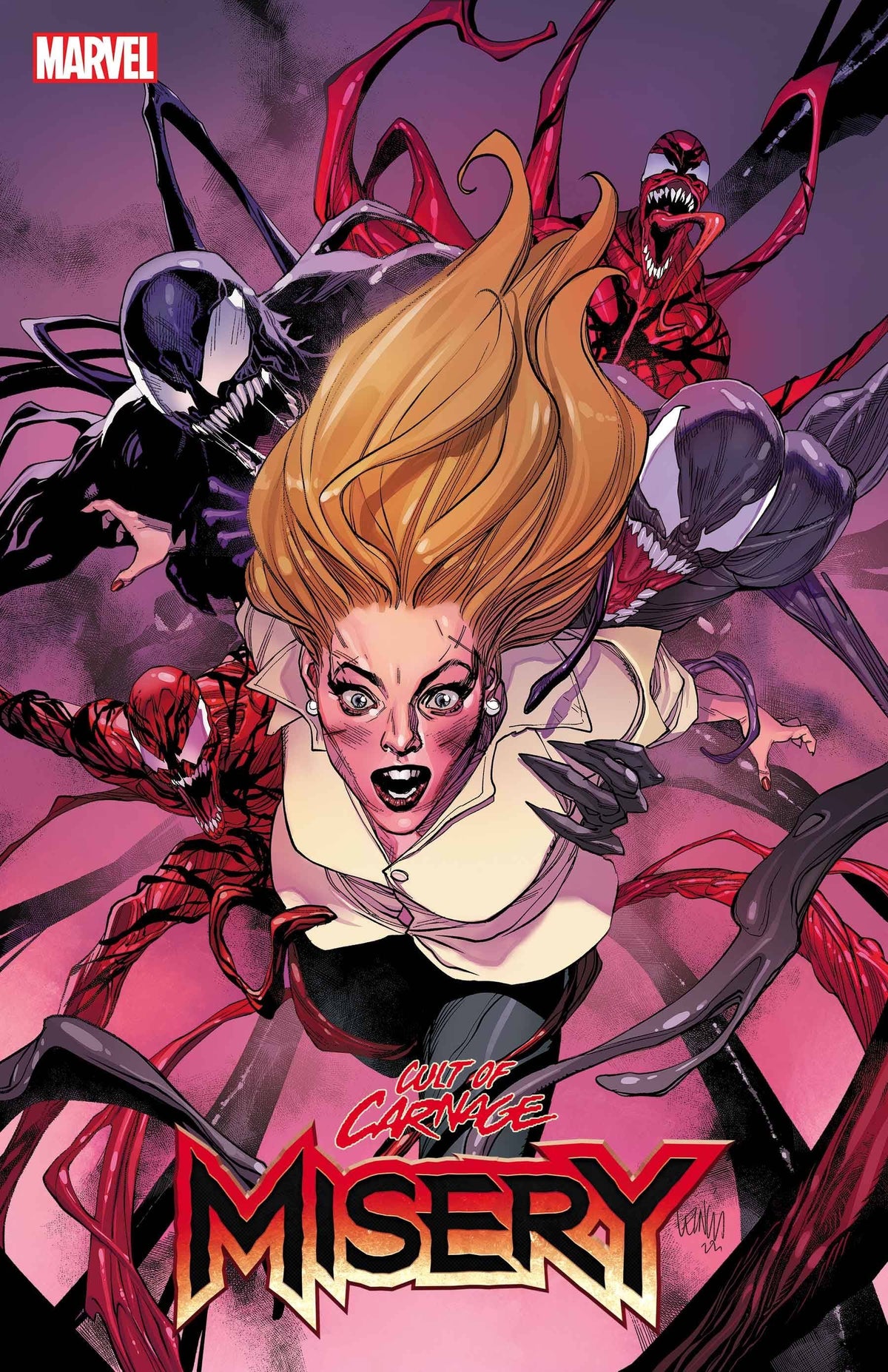 Marvel Comic Books > Incentives CULT OF CARNAGE MISERY #1 (OF 5) 1:25 INCV LEINIL YU VAR 75960620568400116 MAR230762