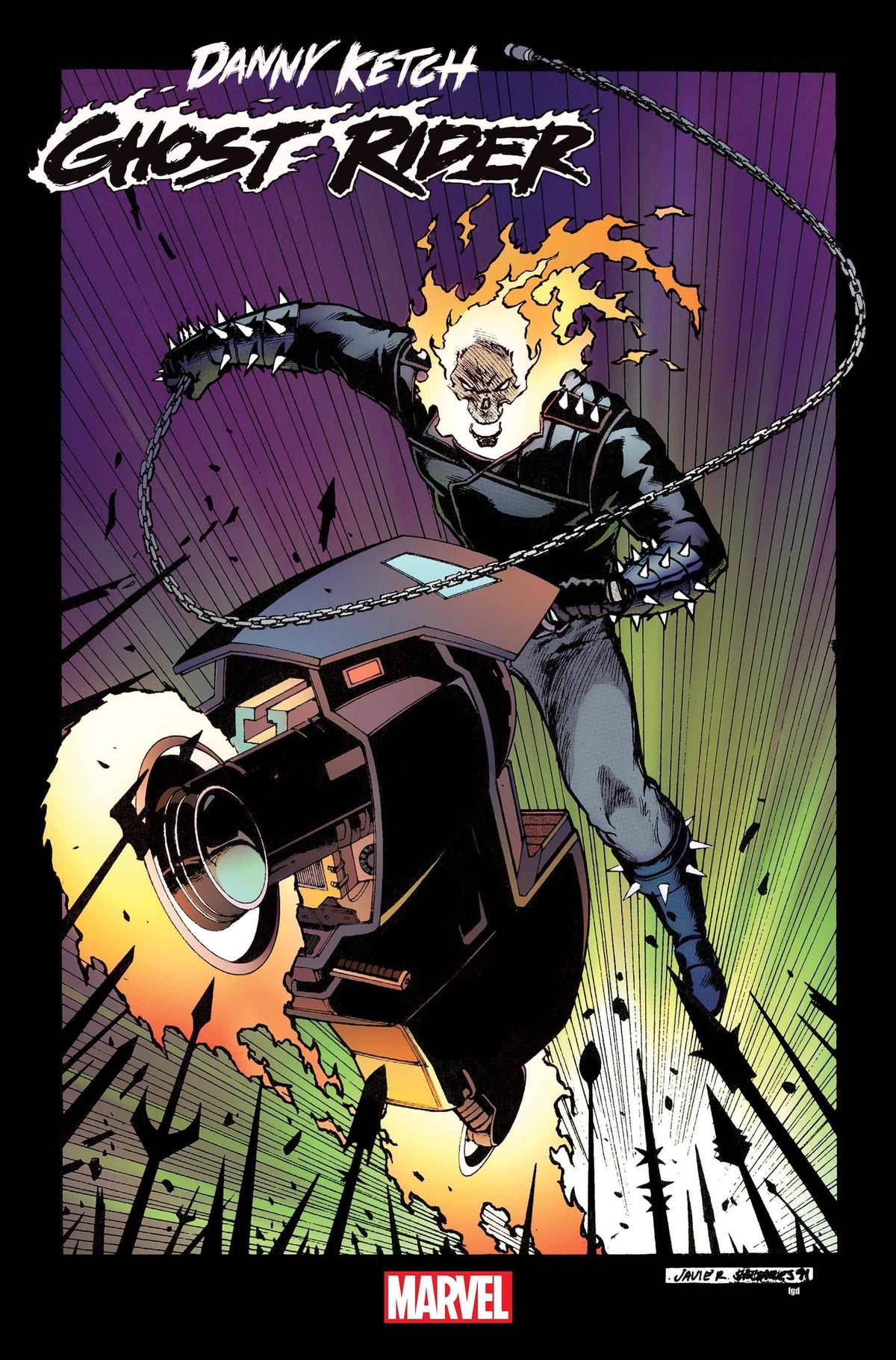 Marvel Comic Books > Incentives DANNY KETCH GHOST RIDER #1 (OF 5) 1:50 INCV JAVIER SALTAR 75960620582000116 MAR230712