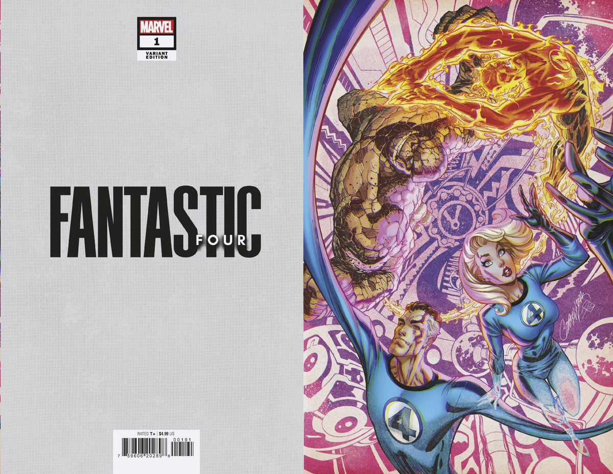 FANTASTIC FOUR #1 1:100  INCV JS CAMPBELL VIRGIN ANNIV VAR - Third Eye