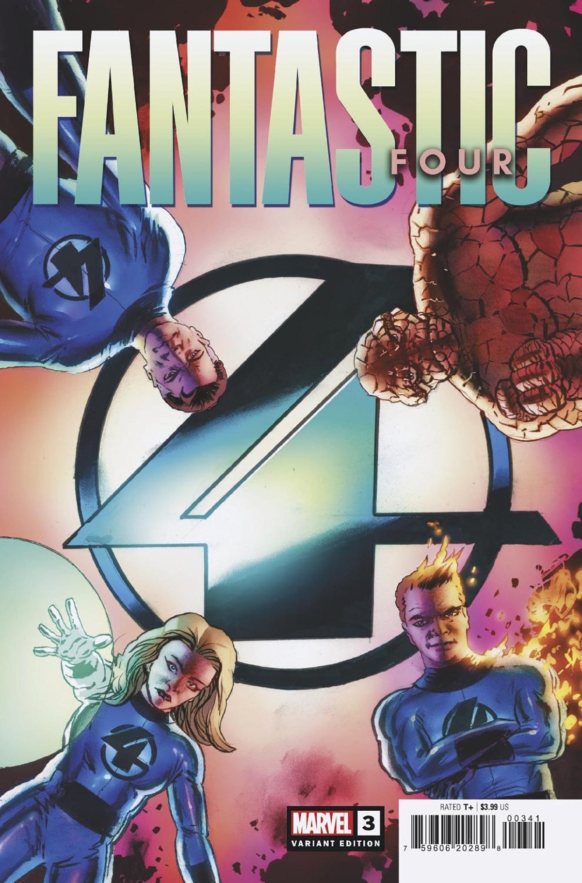 Marvel Comic Books > Incentives FANTASTIC FOUR #3 1:25 INCV CASSADAY VAR 75960620289800341 OCT221091