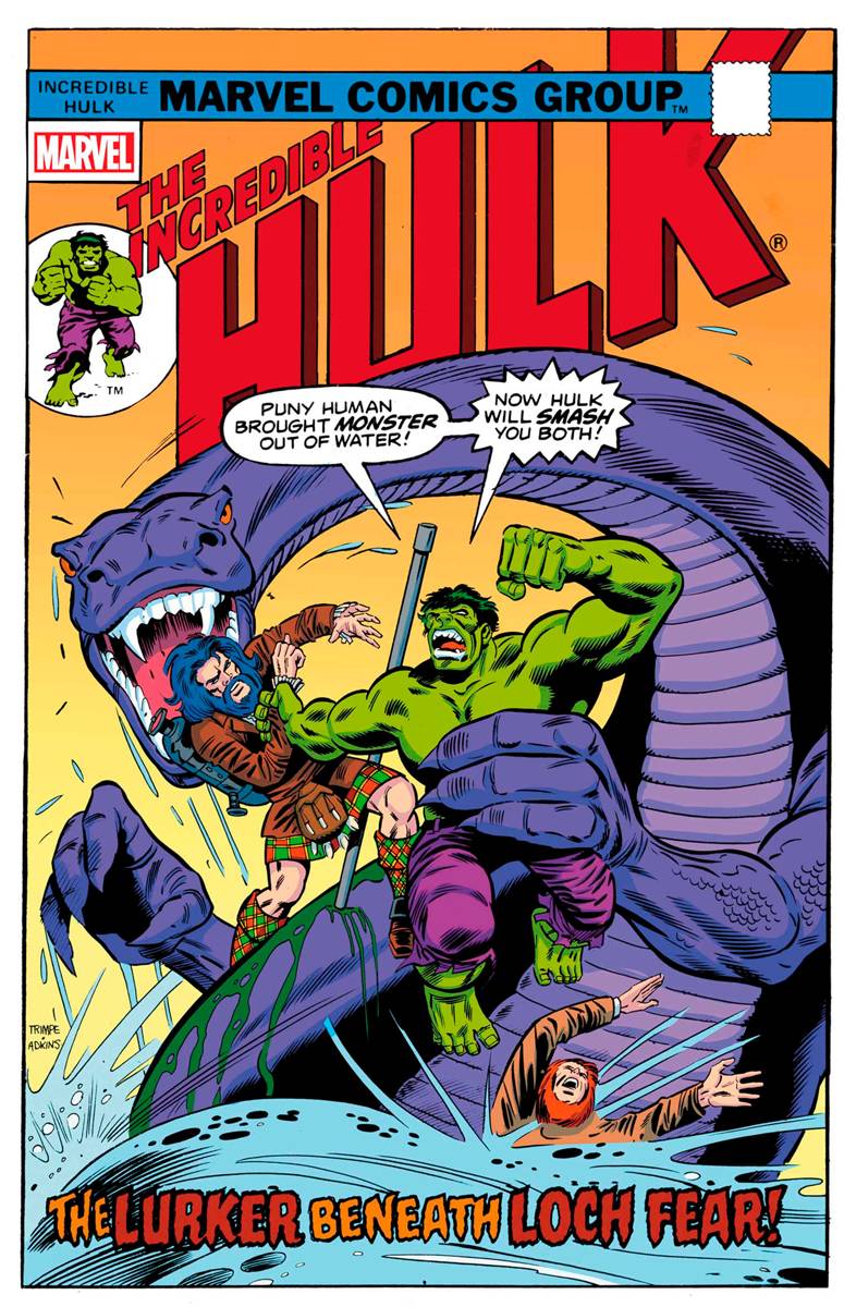 INCREDIBLE HULK #1 1:50 INCV VAR HERB TRIMPE HIDDEN GEM VAR