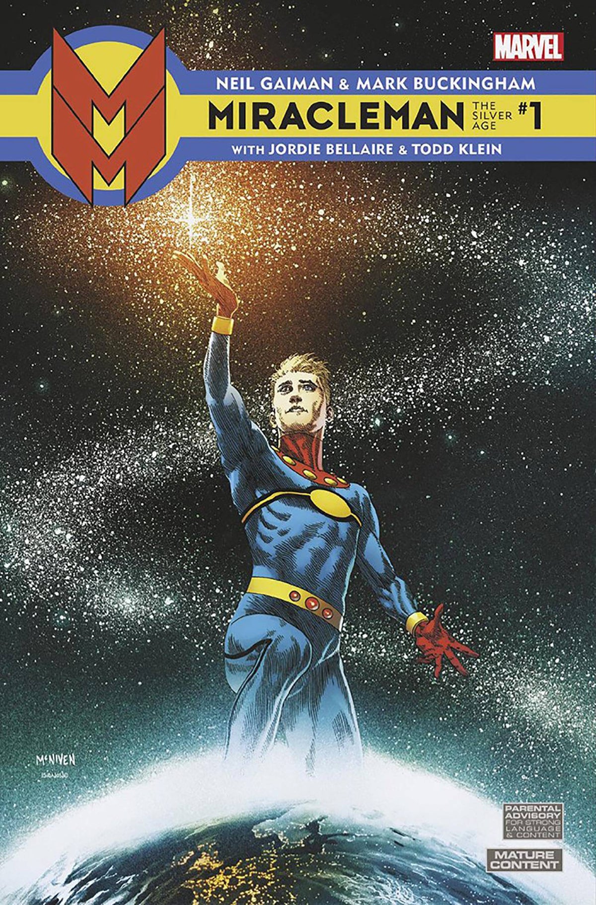 Marvel Comic Books > Incentives MIRACLEMAN SILVER AGE #1 1:25 INCV MCNIVEN VAR 75960608469200151 AUG220750