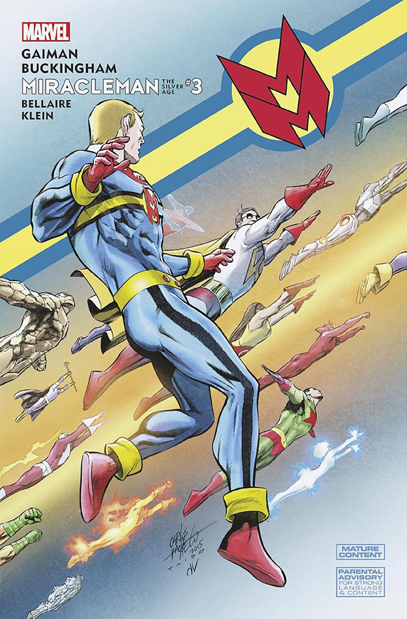 MIRACLEMAN SILVER AGE #3 1:25 INCV PACHECO VAR