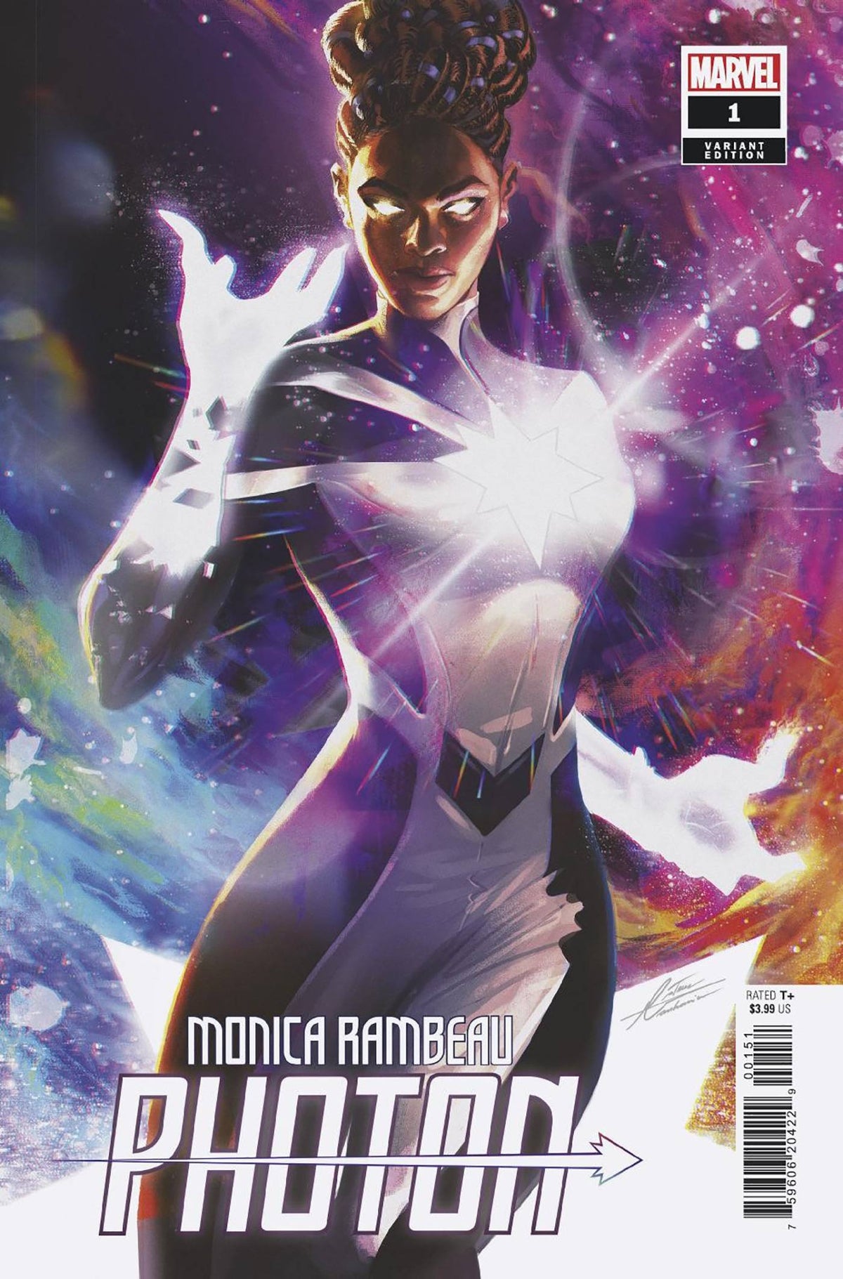 MONICA RAMBEAU PHOTON #1 (OF 5) 1:25 INCV MANHANINI VAR - Third Eye