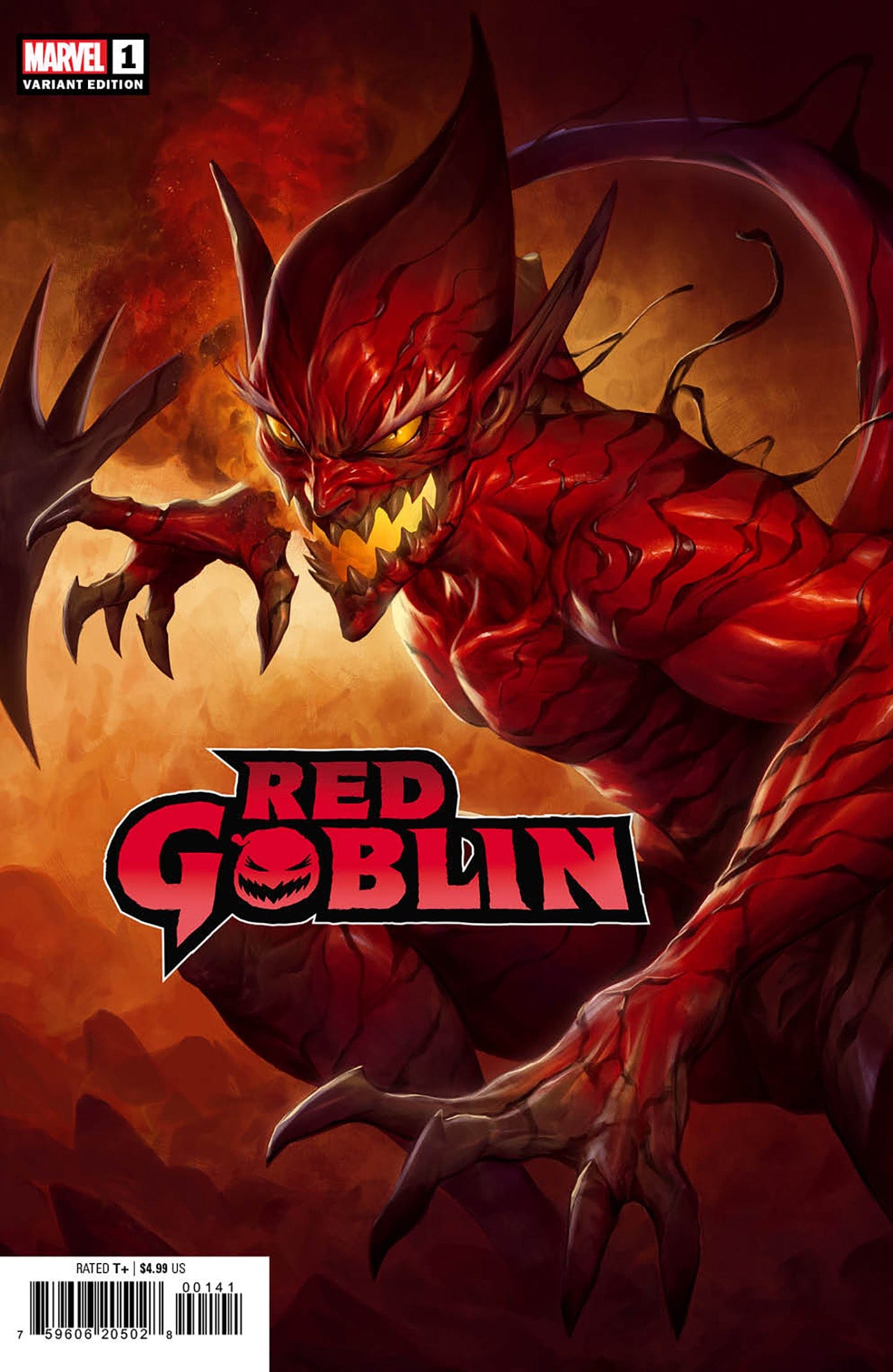 RED GOBLIN #1 1:50 RAPOZA VAR