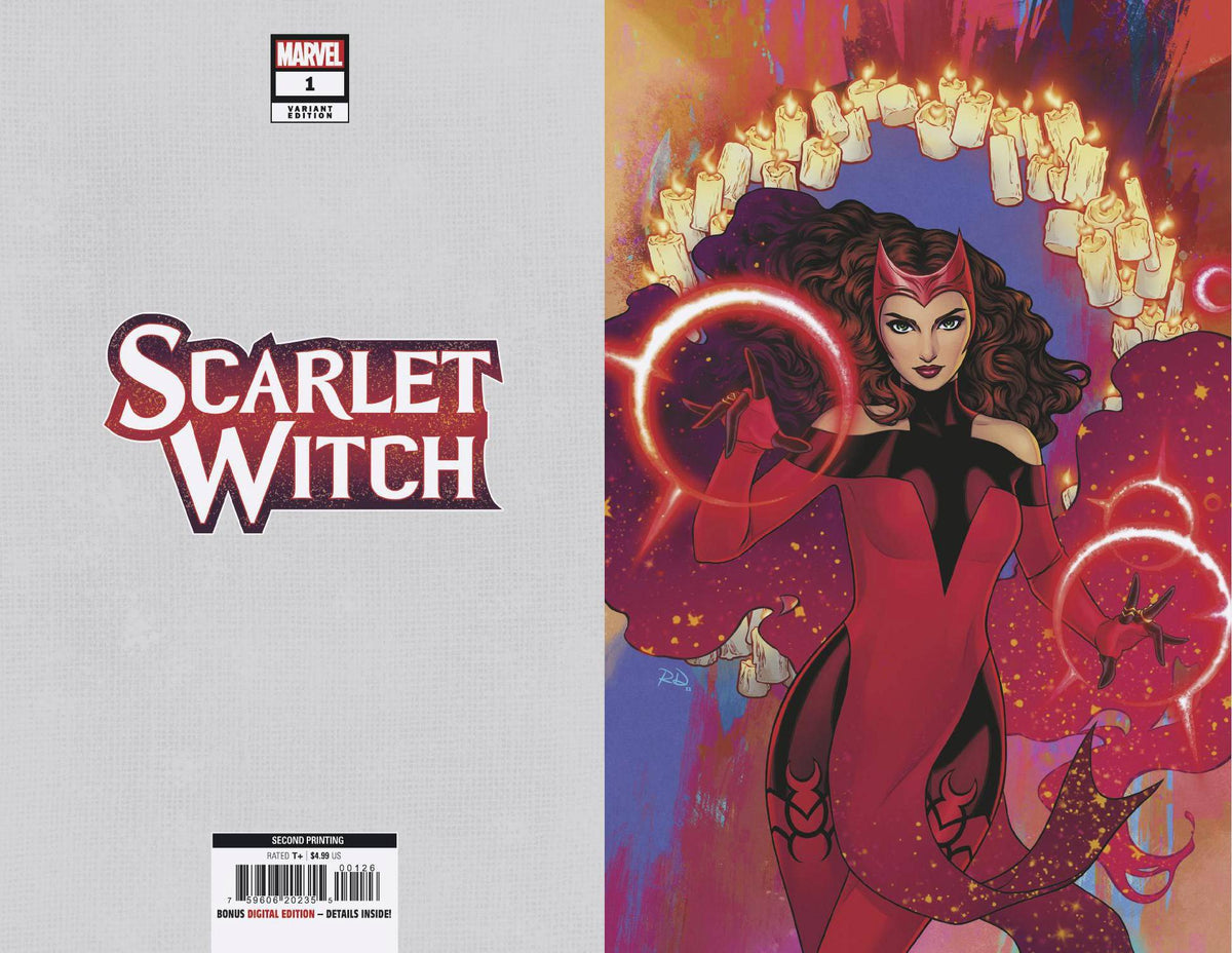 SCARLET WITCH #1 2ND PTG 1:25 INCV DAUTERMAN VAR - Third Eye