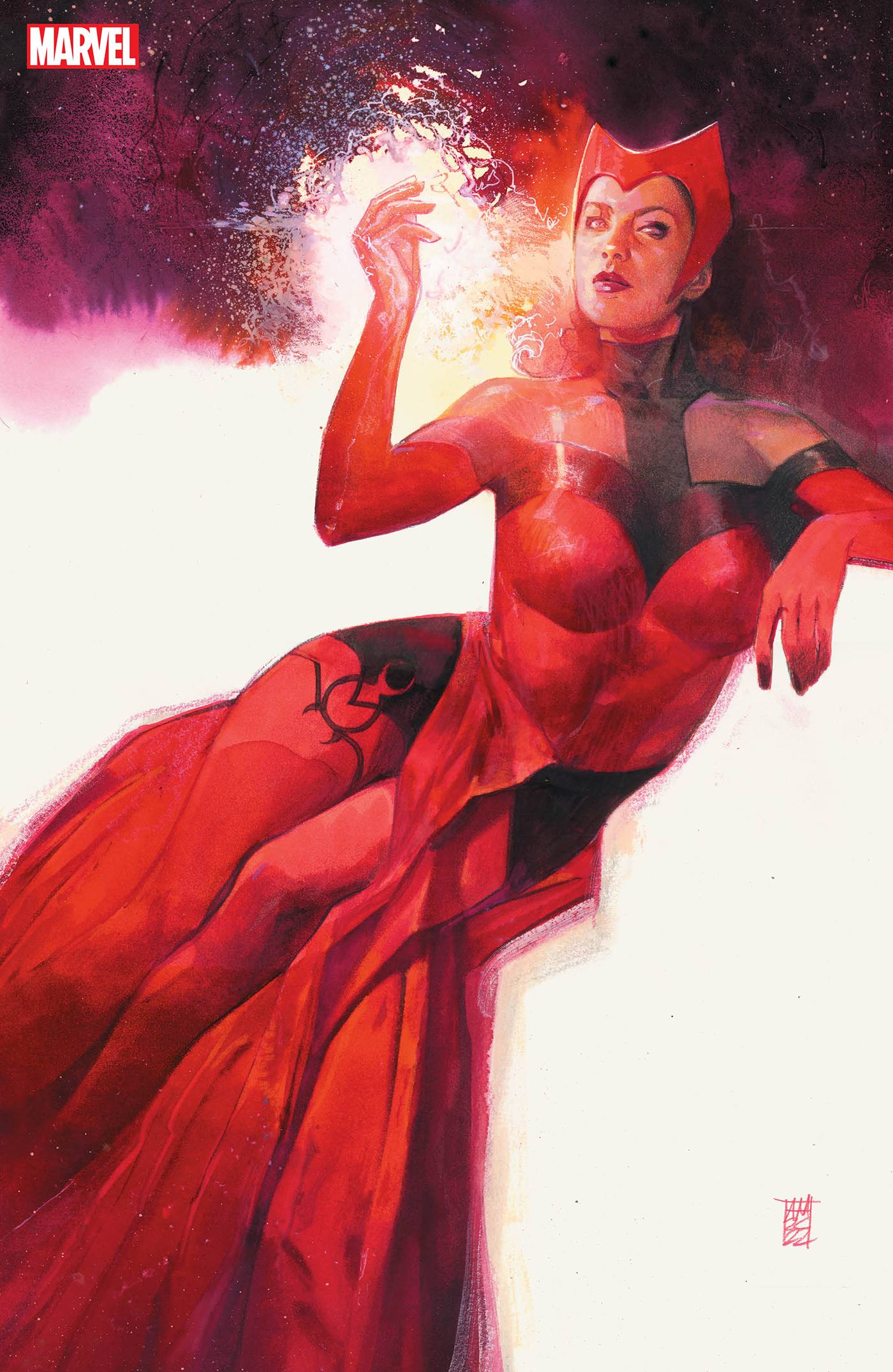 SCARLET WITCH #2 2ND PTG 1:25 INCV ALEX MALEEV VAR