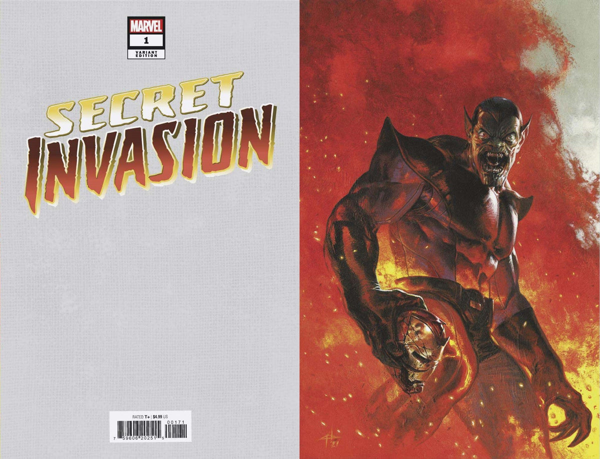 Marvel Comic Books > Incentives SECRET INVASION #1 (OF 5) 1:100  INCV DELLOTTO VIRGIN VAR 75960620251500171 SEP220943