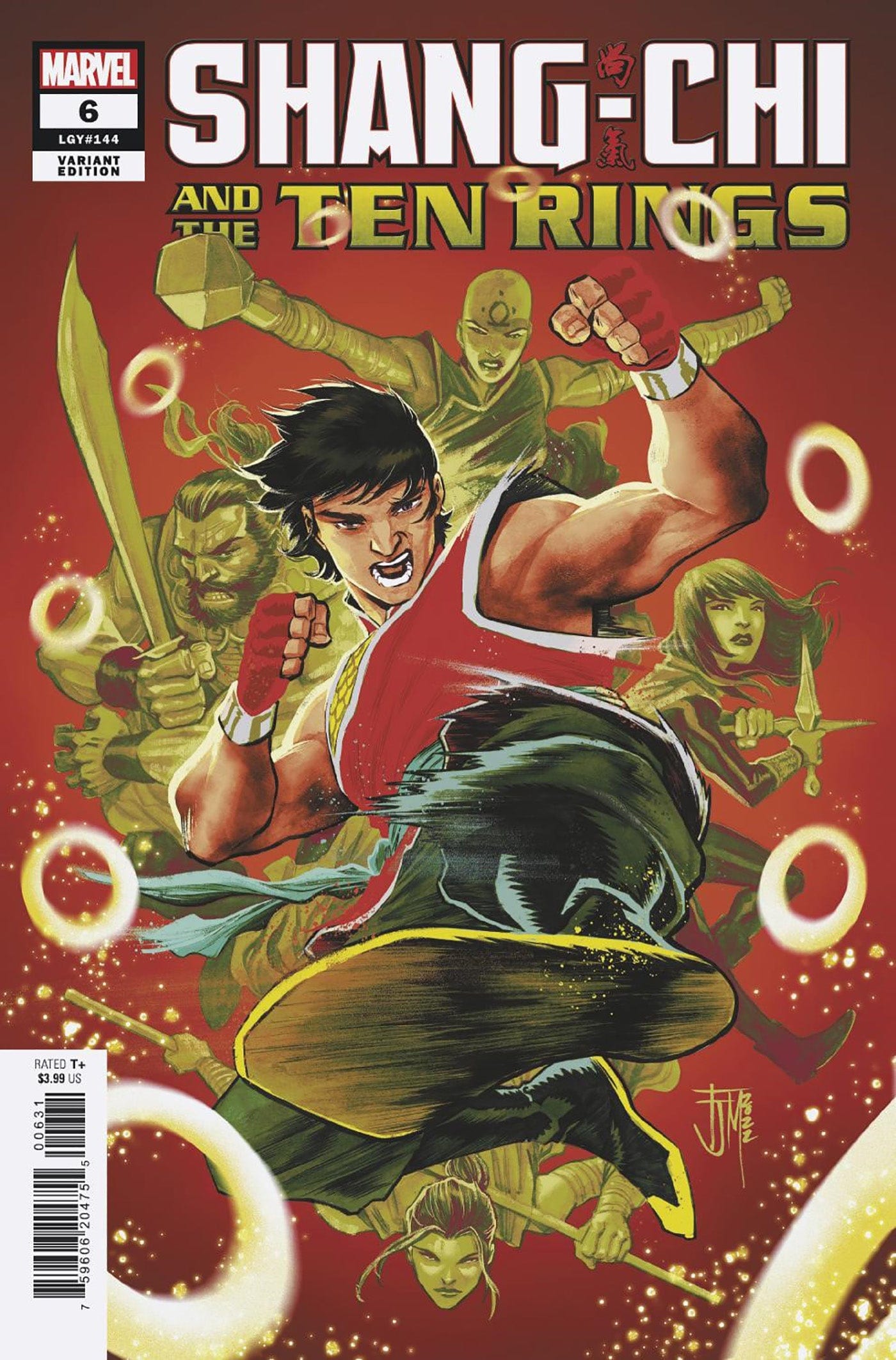 SHANG-CHI AND TEN RINGS #6 1:25 INCV MANAPUL VAR