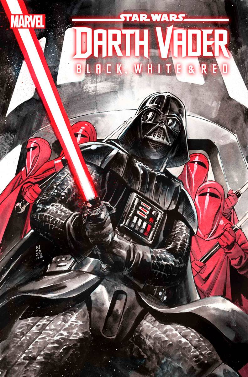 STAR WARS DARTH VADER BLACK WHITE AND RED #3 1:25 INCV VAR KLEIN