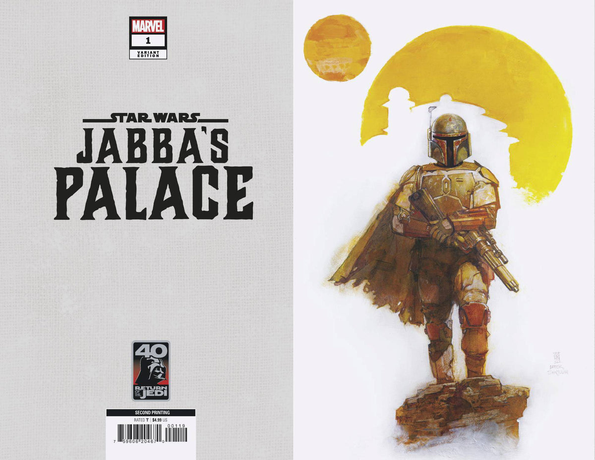 Marvel Comic Books > Incentives STAR WARS RETURN OF JEDI JABBAS PALACE #1 2ND PRINTING 1:25 COPY VAR 75960620467000119 FEB239134