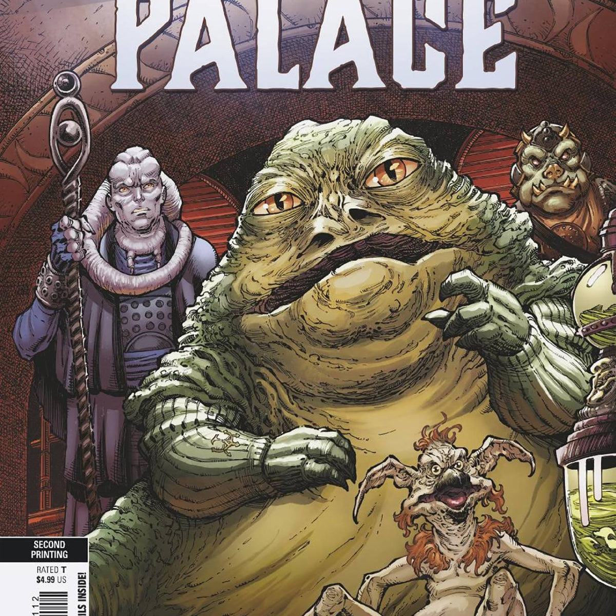Jabba's Palace Metal Miniatures (For Star Wars: The Roleplaying Game) by West  End Games