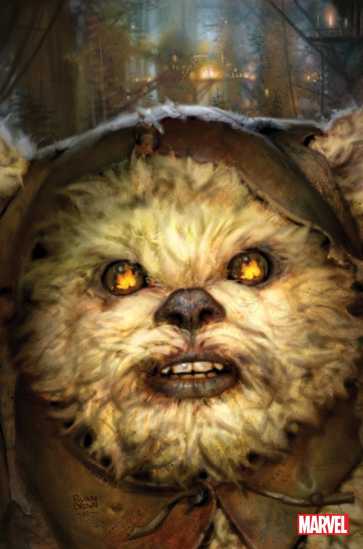 Marvel Comic Books > Incentives STAR WARS RETURN OF THE JEDI EWOKS #1 1:100 BROWN VIR VAR 75960620469400116 FEB230890