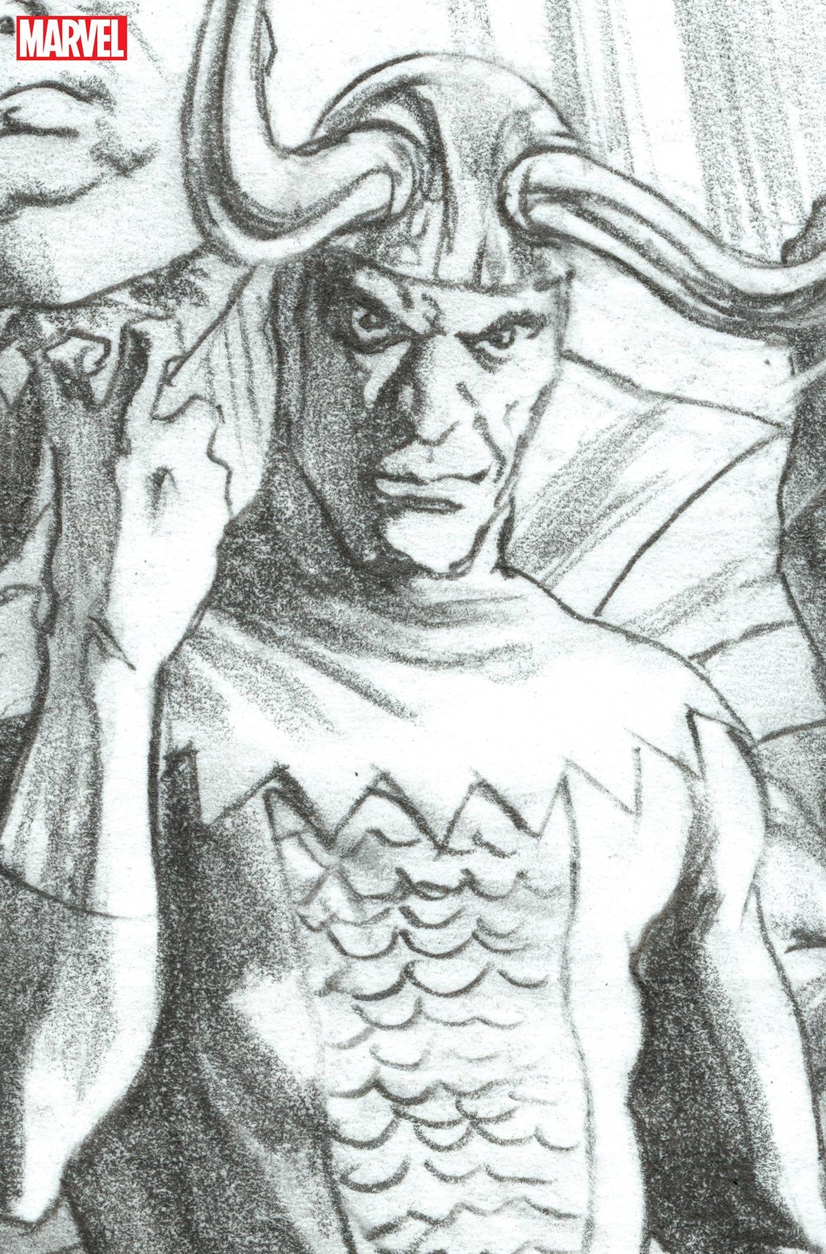 THOR #33 1:100 INCV ROSS TIMELESS LOKI VIRGIN SKETCH VAR - Third Eye