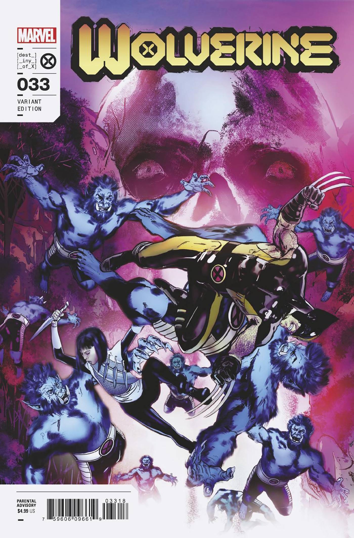 WOLVERINE #33 1:25 INCV JIMENEZ VAR