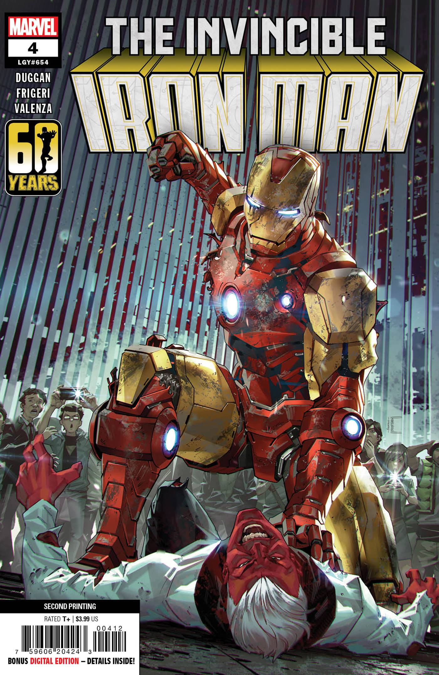 INVINCIBLE IRON MAN #4 2ND PRINTING KAEL NGU VAR