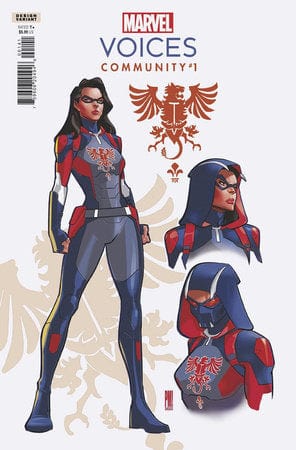 MARVEL VOICES COMMUNITY #1 MEDINA DESIGN VAR