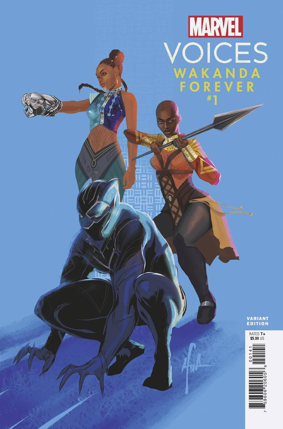 MARVELS VOICES WAKANDA FOREVER #1 RICHARDSON VAR - Third Eye