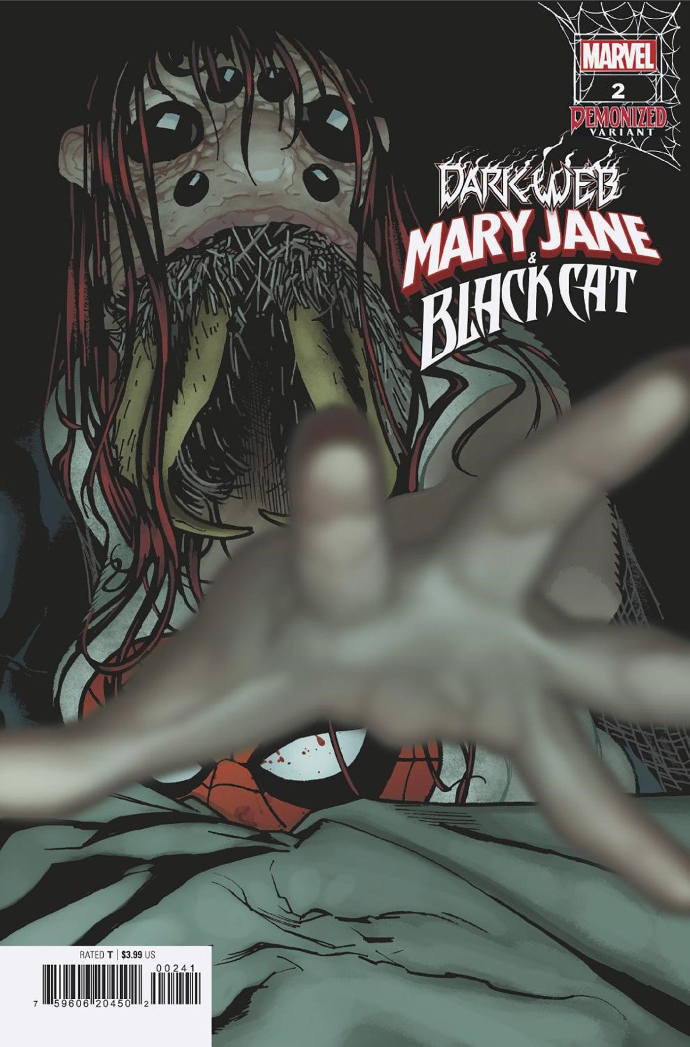 MARY JANE AND BLACK CAT #2 (OF 5) DEMONIZED VAR