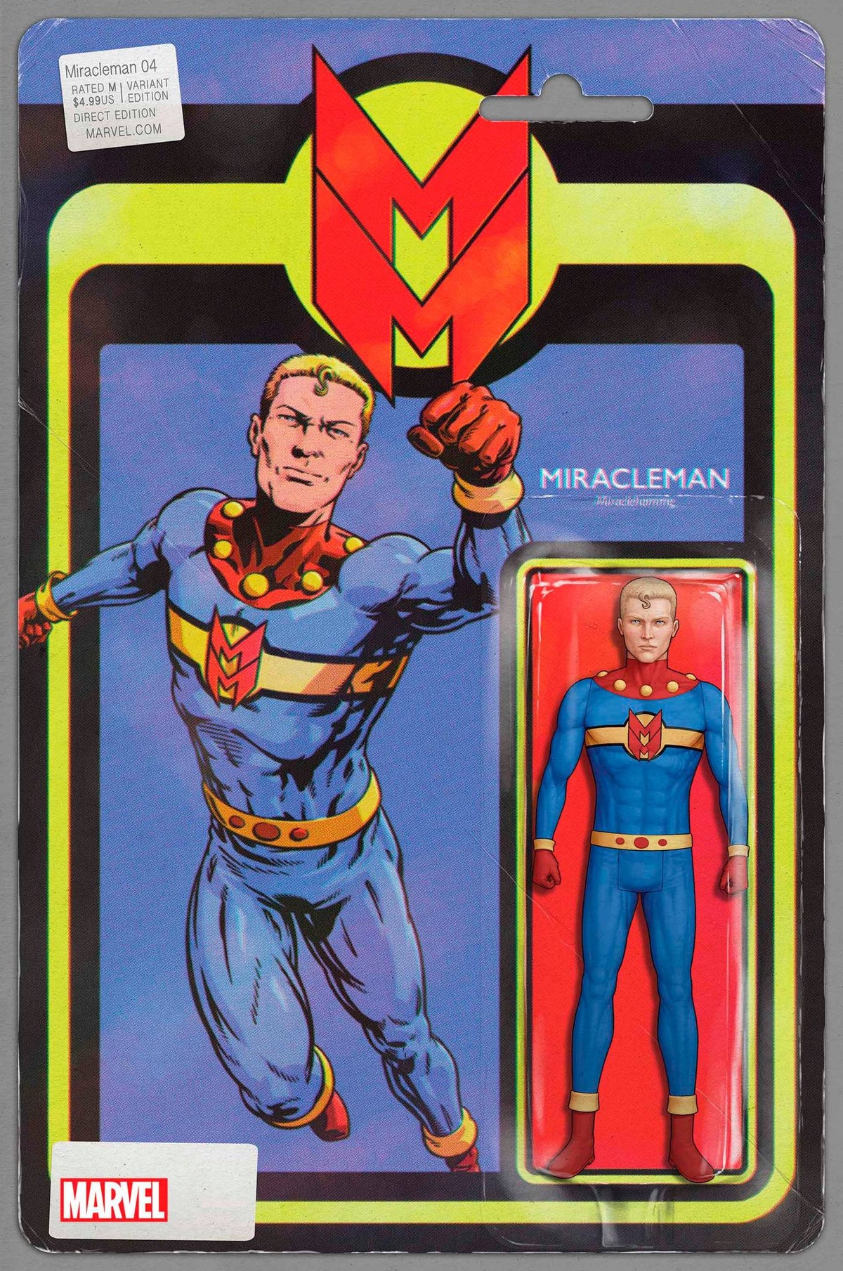MIRACLEMAN SILVER AGE #4 CHRISTOPHER ACTION FIGURE VAR - Third Eye