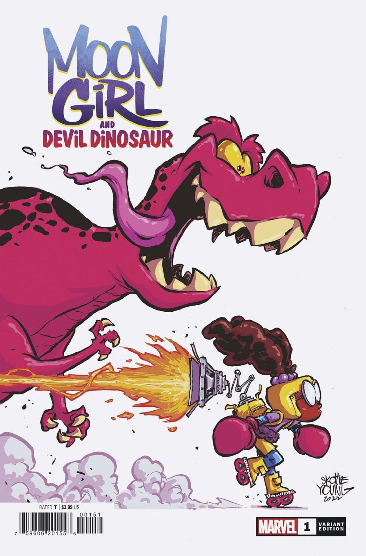 MOON GIRL AND DEVIL DINOSAUR #1 (OF 5) YOUNG VAR - Third Eye