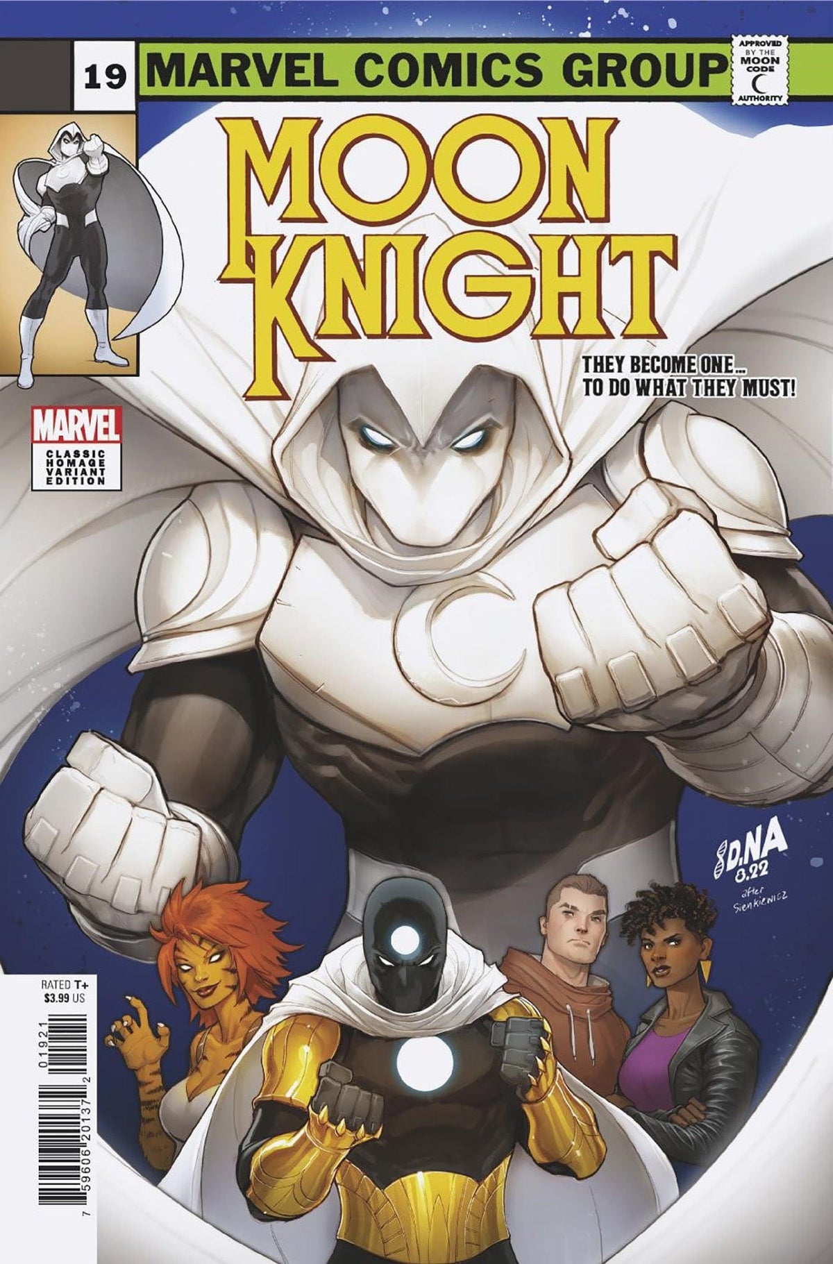 Marvel Comic Books MOON KNIGHT #19 NAKAYAMA CLASSIC HOMAGE VAR 75960620137201921 OCT221136