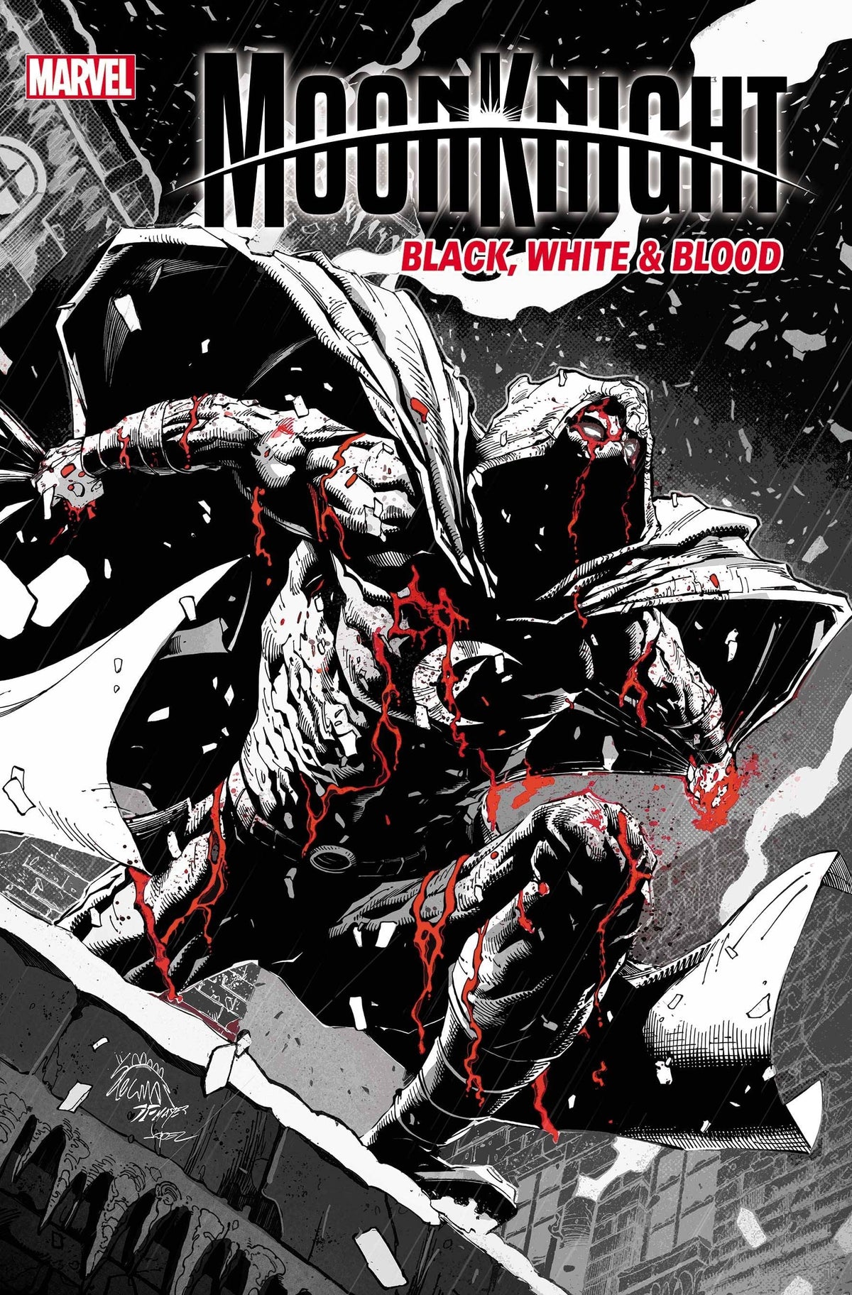 Marvel Comic Books MOON KNIGHT BLACK WHITE BLOOD #2 (OF 4) 75960620316100211 MAR221056