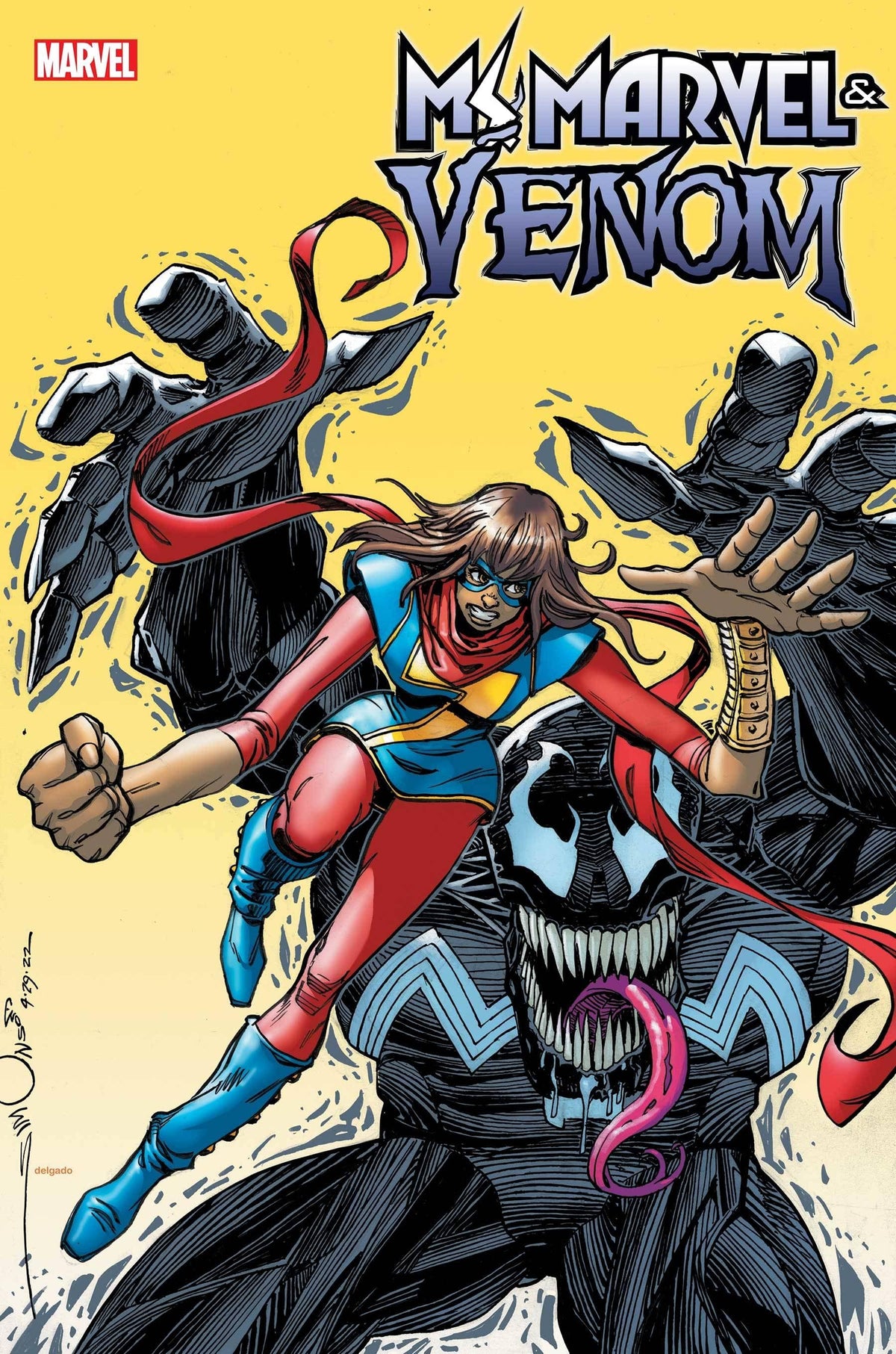 MS MARVEL AND VENOM #1 SIMONSON VAR - Third Eye