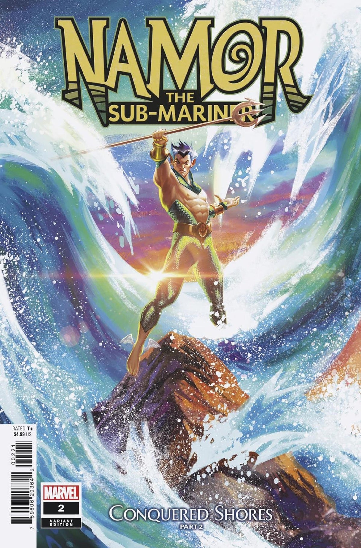 Marvel Comic Books NAMOR CONQUERED SHORES #2 (OF 5) MANHANINI VAR 75960620364200221 SEP220970