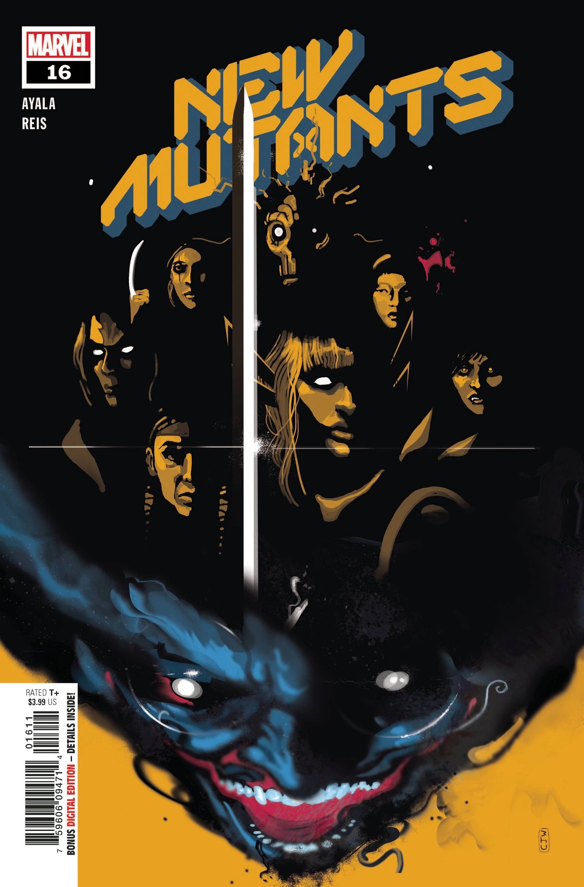 NEW MUTANTS #16 - Third Eye