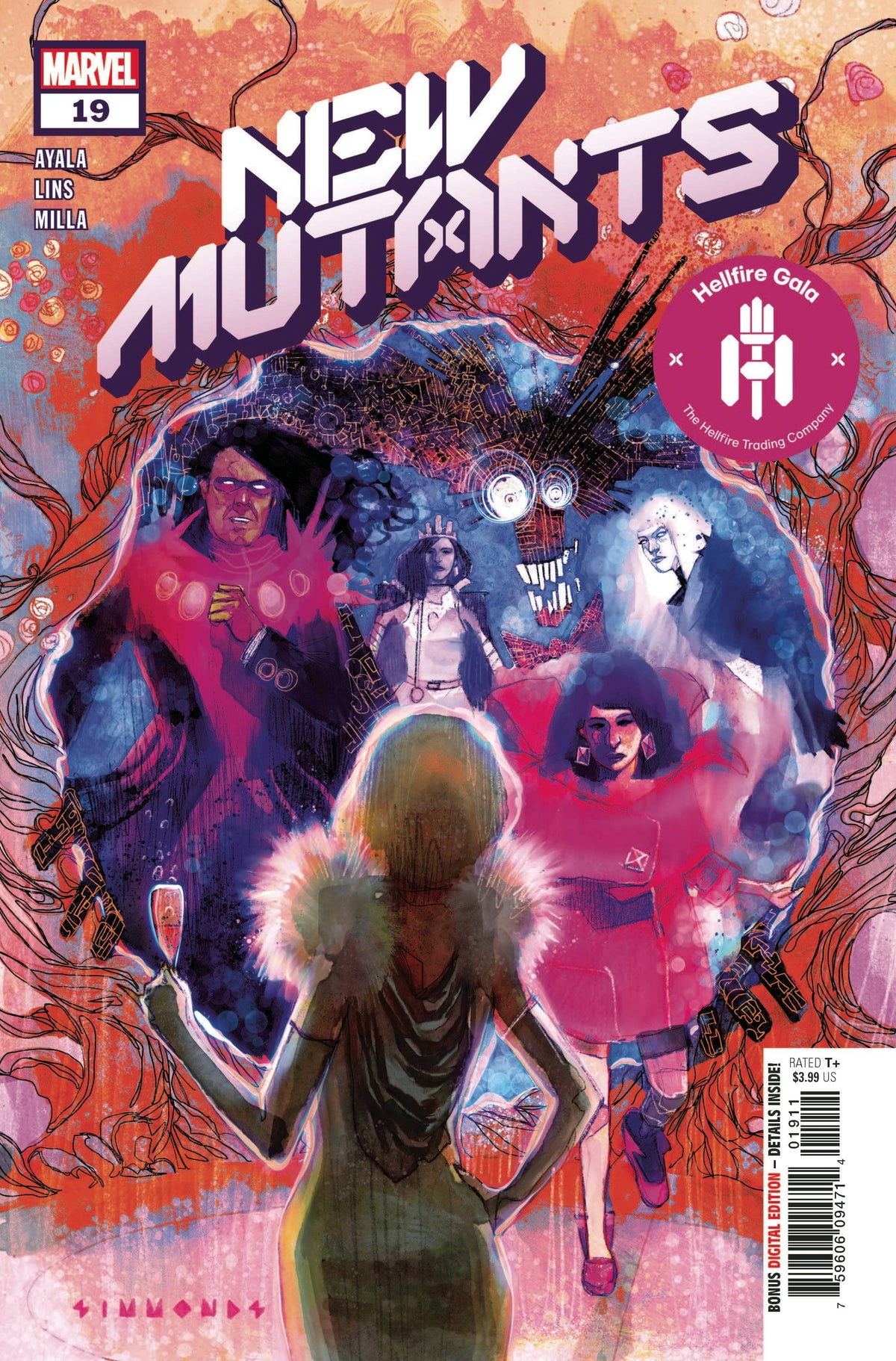 NEW MUTANTS #19 GALA - Third Eye