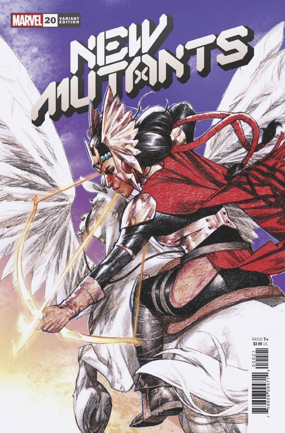 Marvel Comic Books NEW MUTANTS #20 GO VAR 75960609471402021 MAY210606