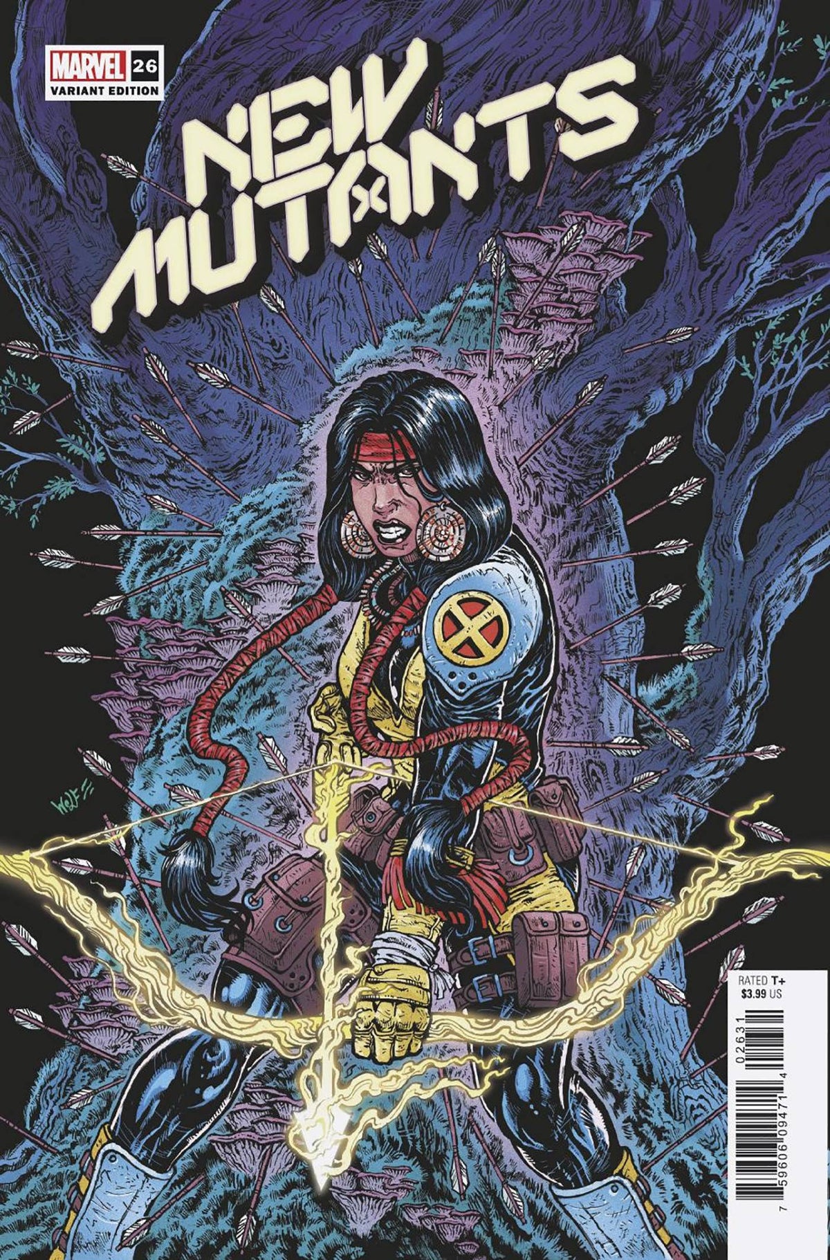 NEW MUTANTS #26 WOLF VAR - Third Eye