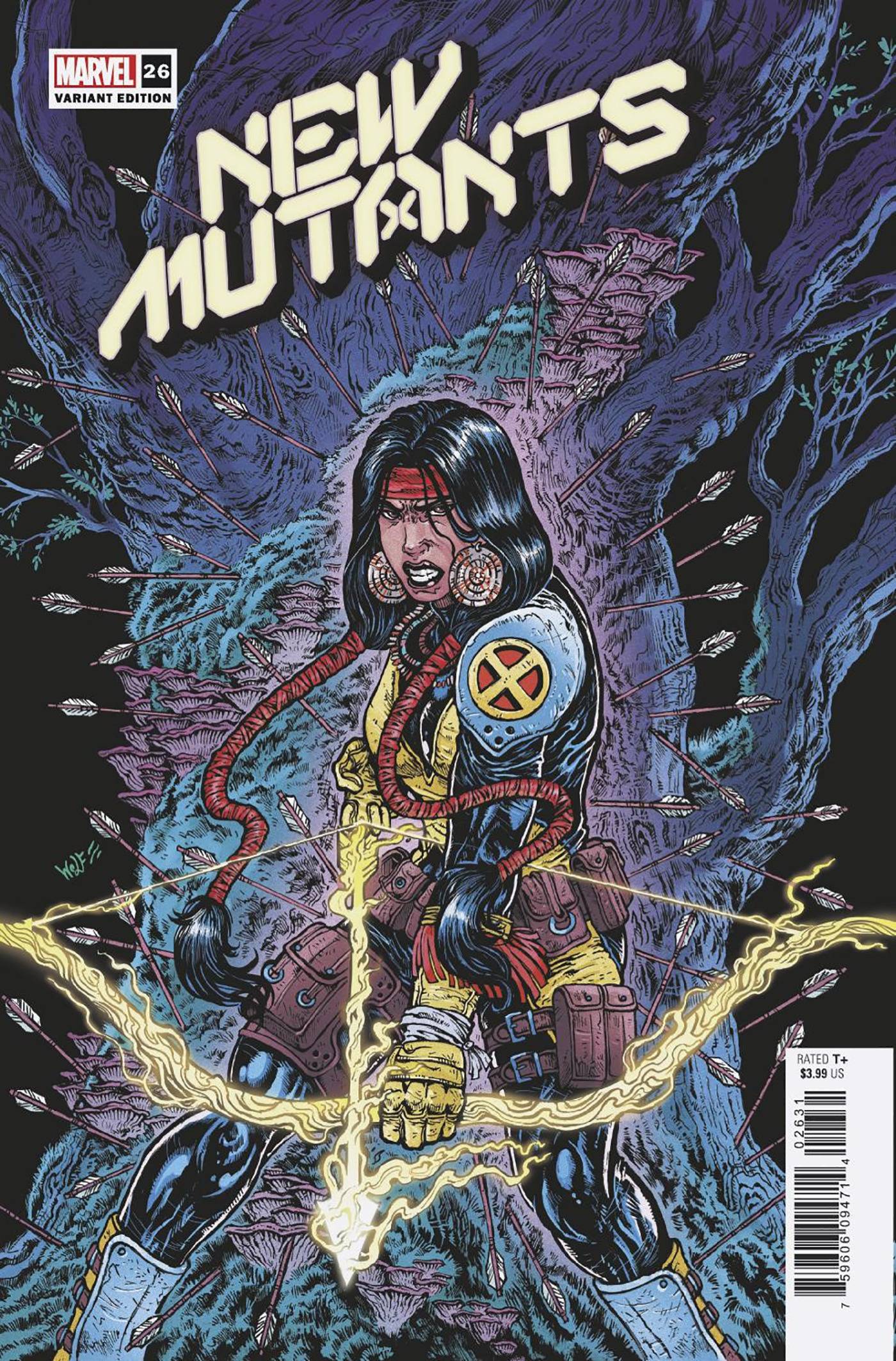 NEW MUTANTS #26 WOLF VAR