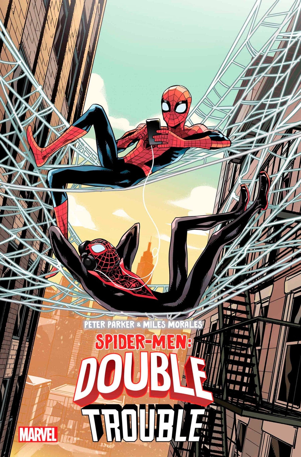 PETER MILES SPIDER-MEN DOUBLE TROUBLE #4 (OF 4) NAO FUJI VAR - Third Eye