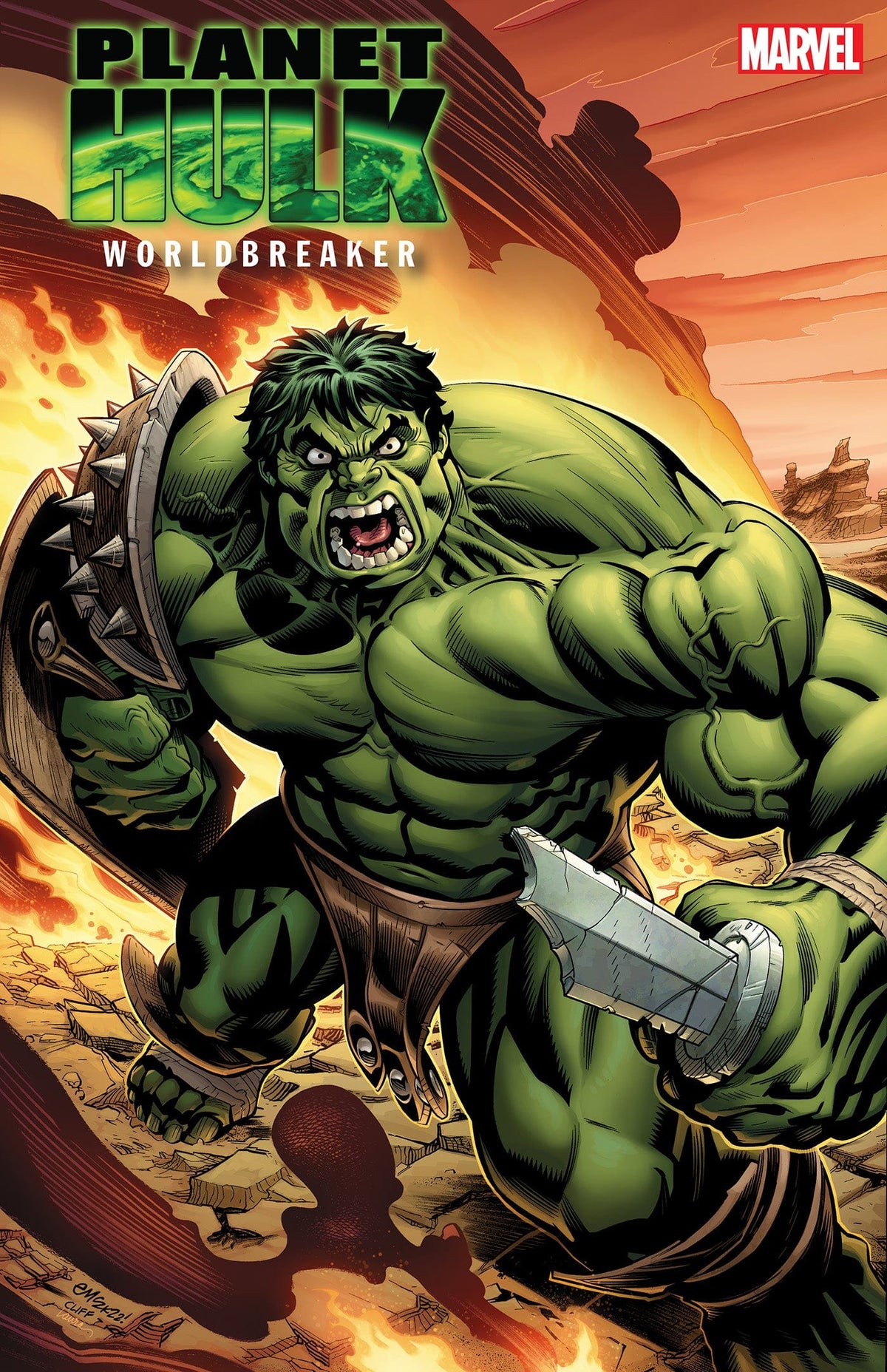 PLANET HULK WORLDBREAKER #3 (OF 5) MCGUINNESS VAR - Third Eye