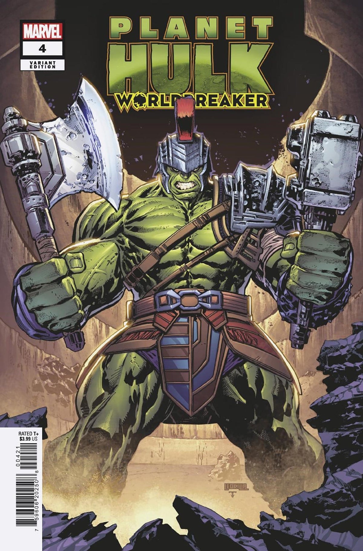 PLANET HULK WORLDBREAKER #4 (OF 5) LASHLEY VAR - Third Eye