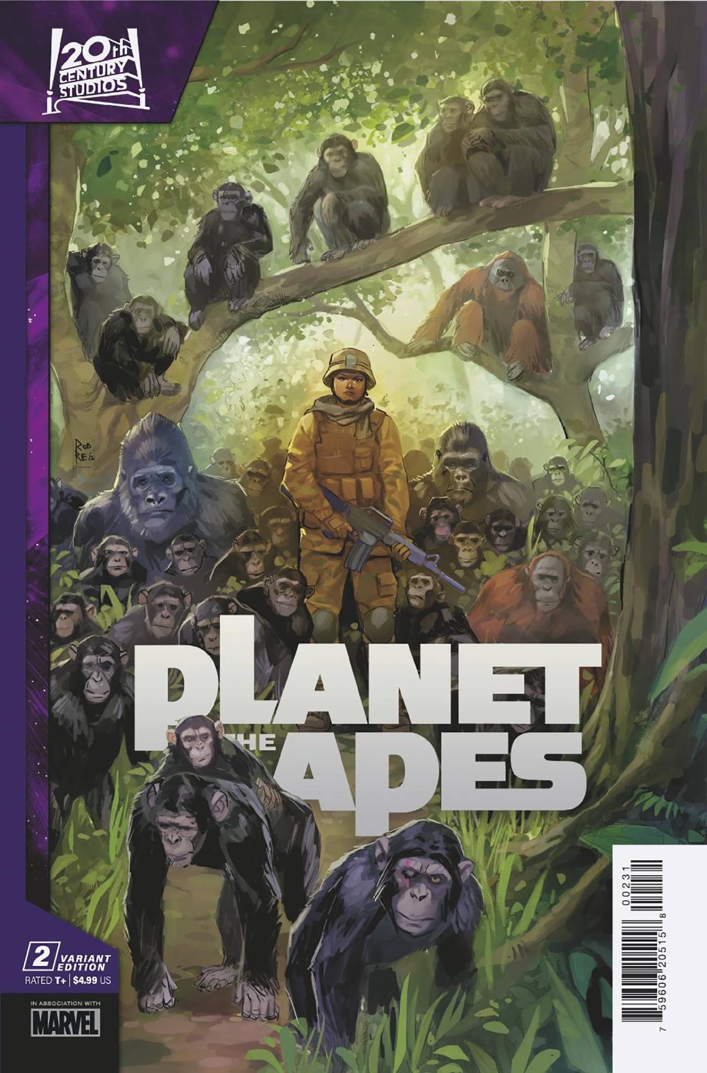 PLANET OF THE APES #2 REIS VAR