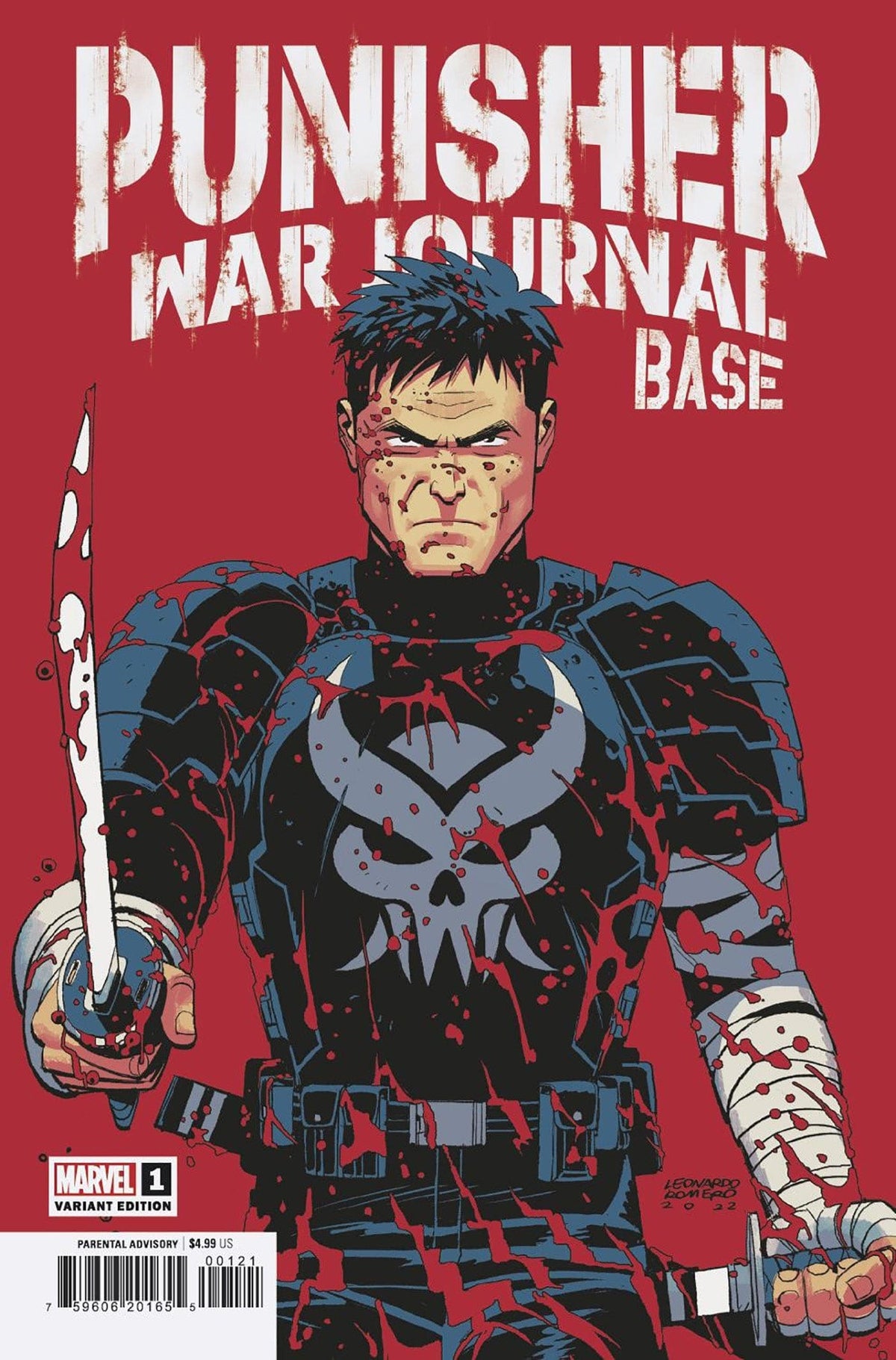 PUNISHER WAR JOURNAL BASE #1 ROMERO VAR - Third Eye