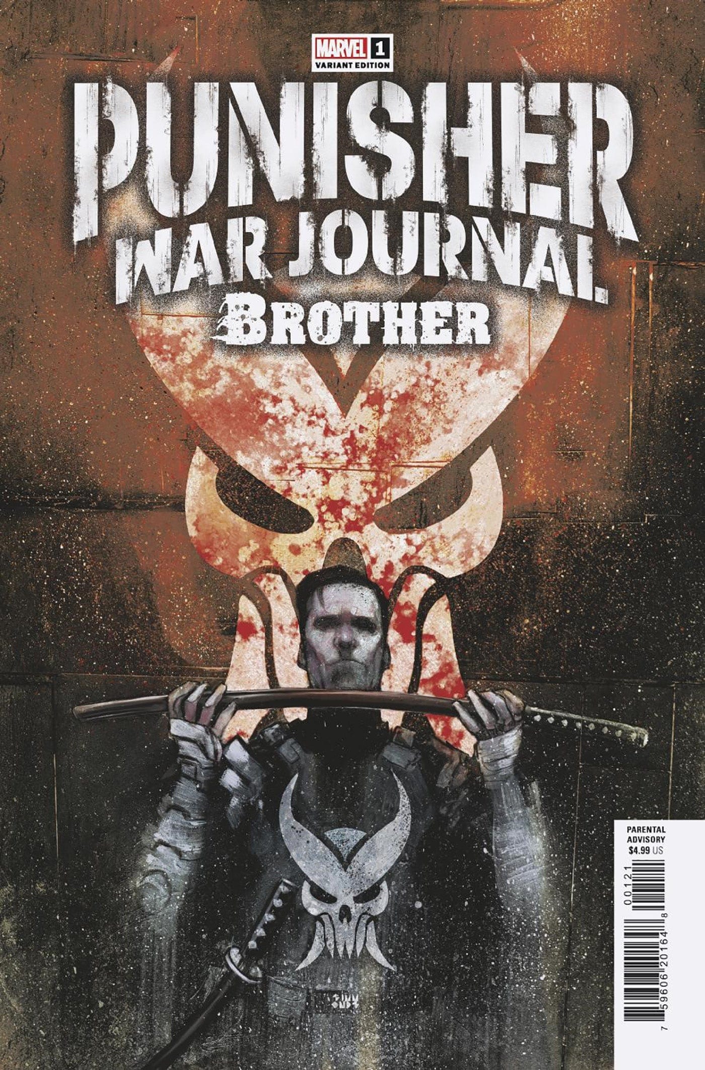 PUNISHER WAR JOURNAL BROTHER #1 SIMMONDS VAR