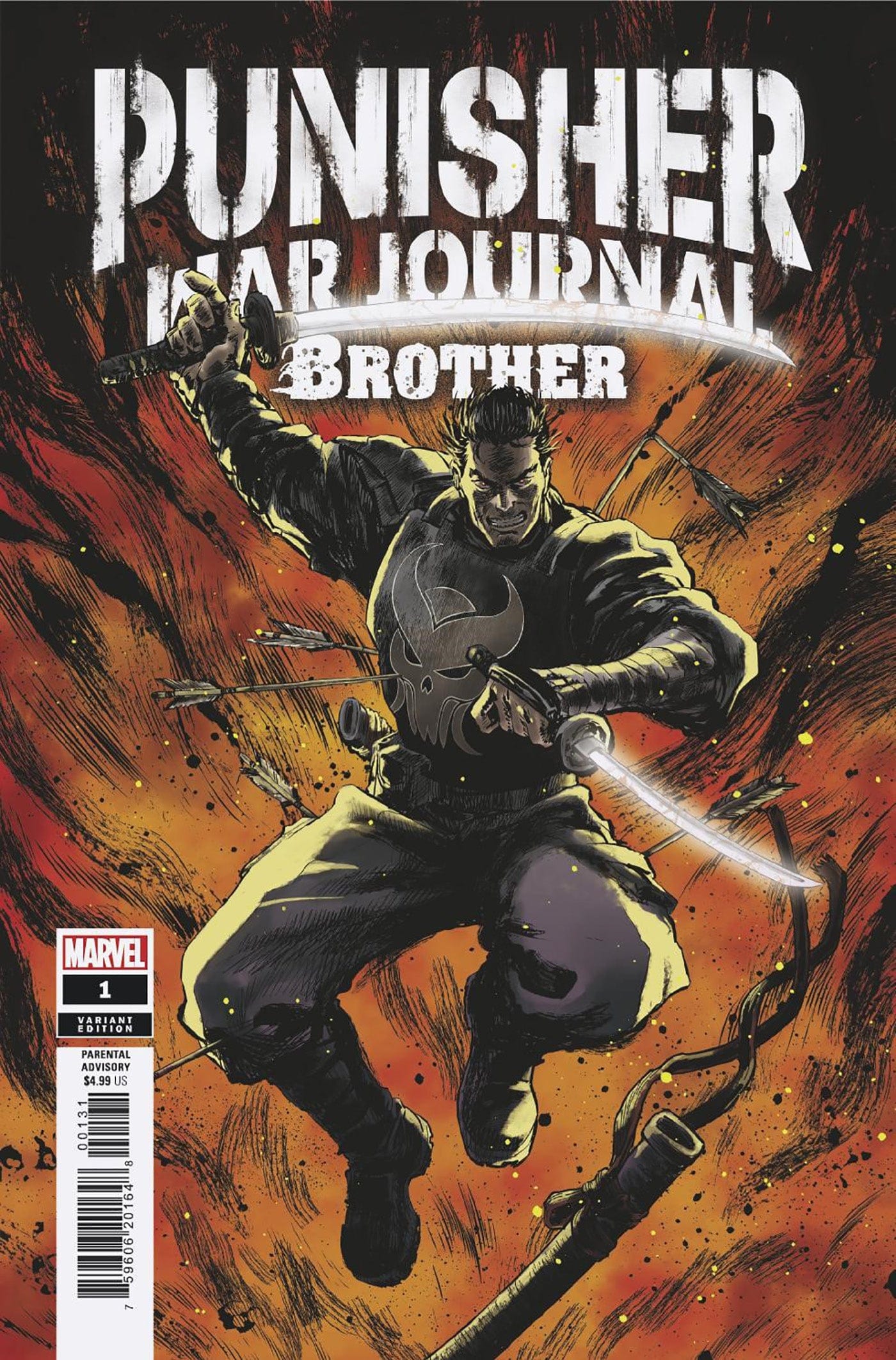 PUNISHER WAR JOURNAL BROTHER #1 SUPERLOG VAR