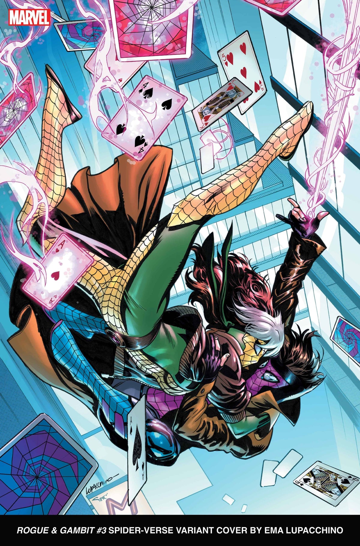 Marvel Comic Books ROGUE AND GAMBIT #3 LUPACCHINO SPIDER-VERSE VAR 75960620455700341 MAR230807