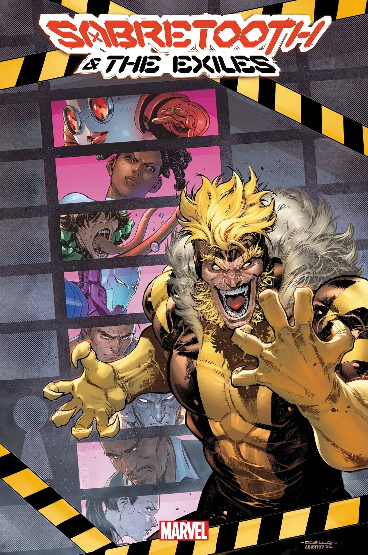 SABRETOOTH AND EXILES #2 (OF 5) COELLO VAR - Third Eye